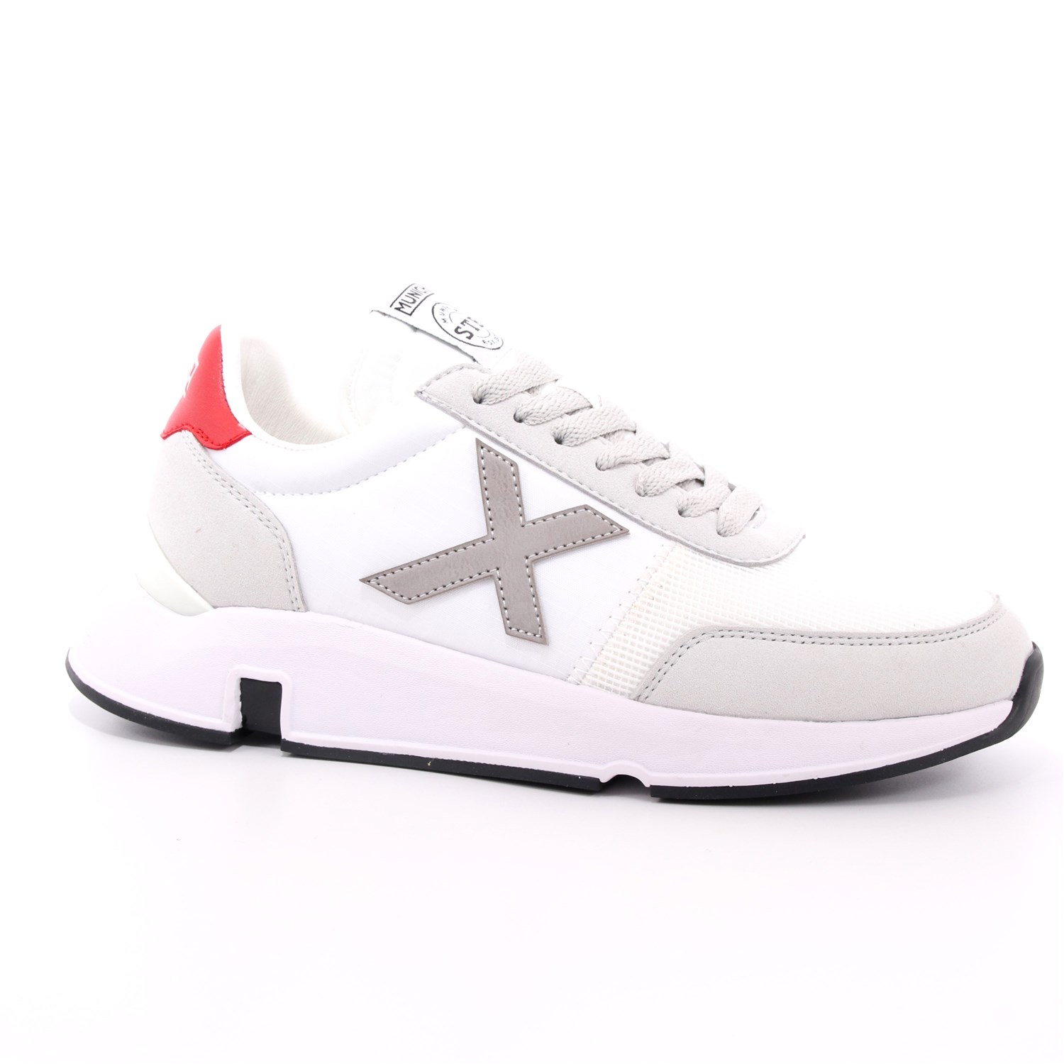 Scarpa Allacciata Munich Uomo Bianco Scarpa Allacciata Munich Uomo Bianco Scarpe 47 - 4173001