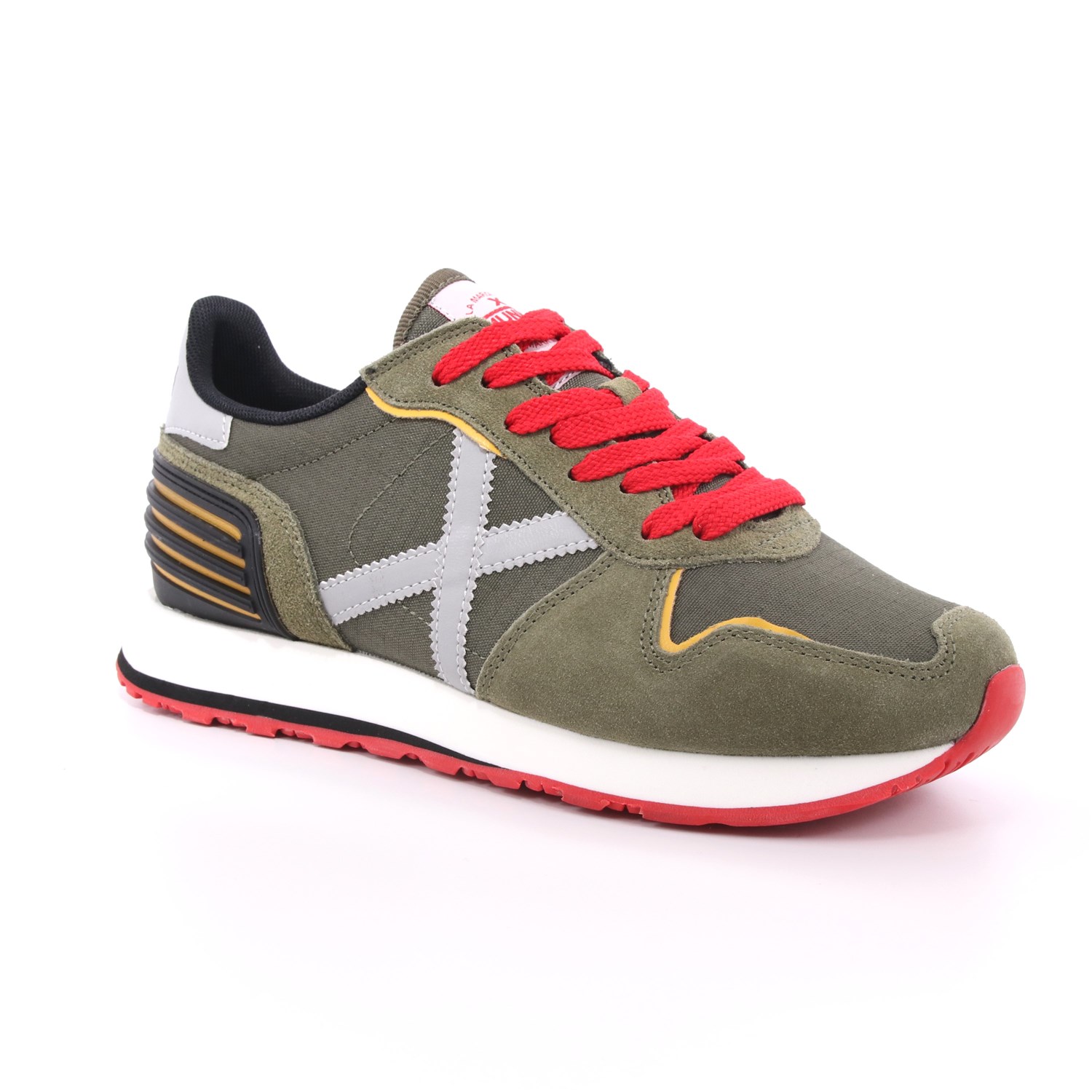 Scarpa Allacciata Munich Uomo Verde Scarpa Allacciata Munich Uomo Verde Scarpe 49 - 8620418