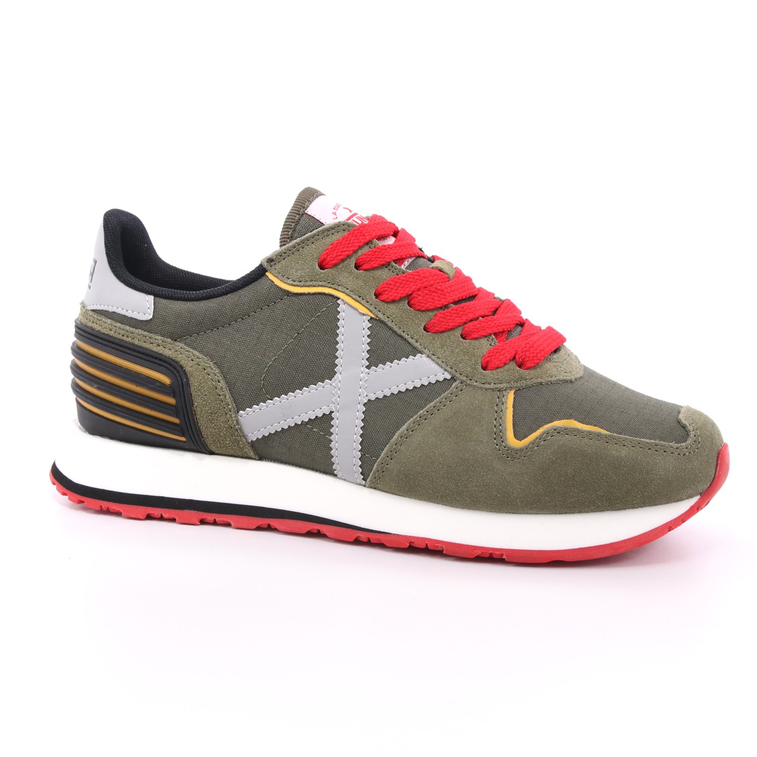 Scarpa Allacciata Munich Uomo Verde Scarpa Allacciata Munich Uomo Verde Scarpe 49 - 8620418
