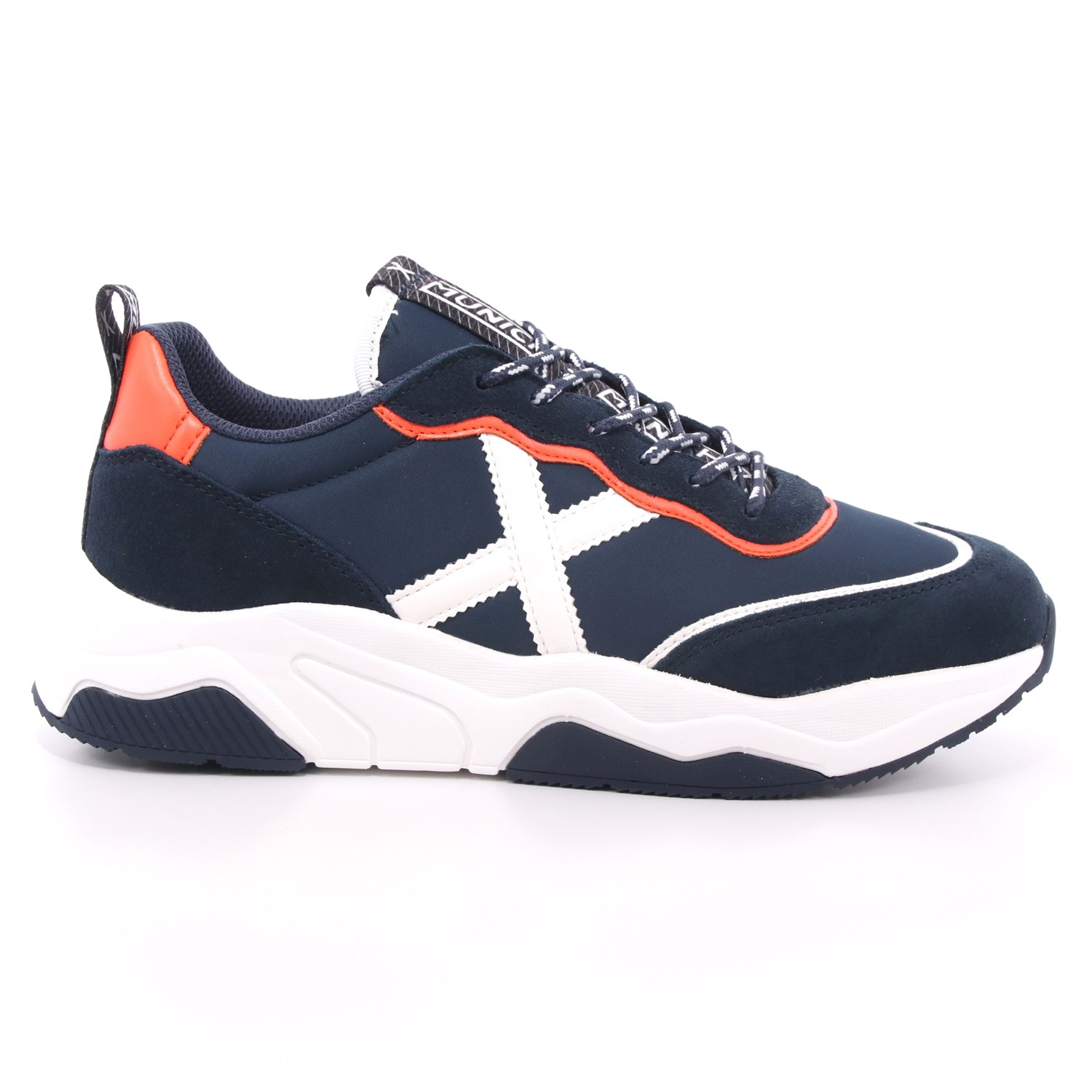 Scarpa Allacciata Munich Uomo Blu Scarpa Allacciata Munich Uomo Blu Scarpe 50 - 8770047