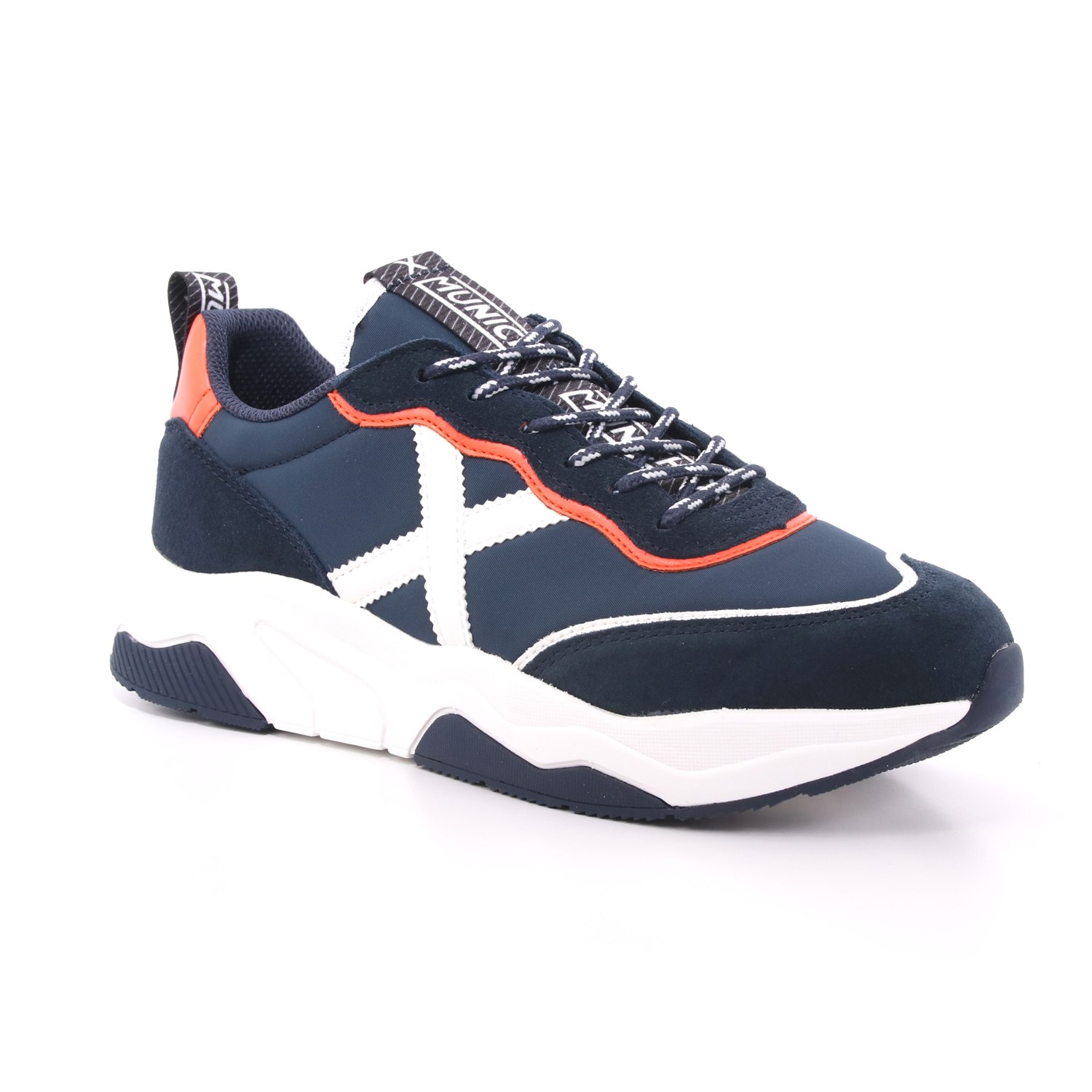 Scarpa Allacciata Munich Uomo Blu Scarpa Allacciata Munich Uomo Blu Scarpe 50 - 8770047