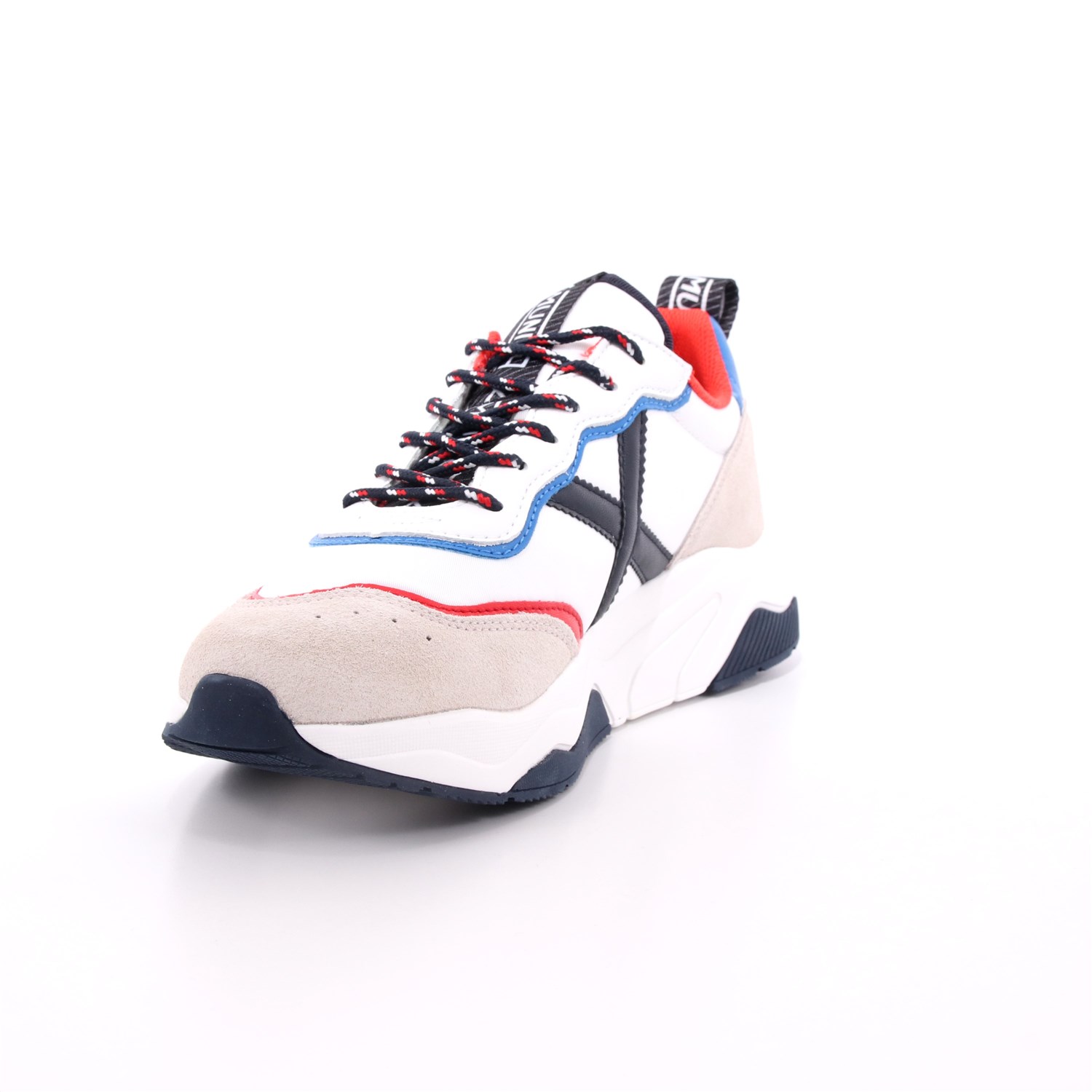 Scarpa Allacciata Munich Uomo Bianco Scarpa Allacciata Munich Uomo Bianco Scarpe 51 - 8770048