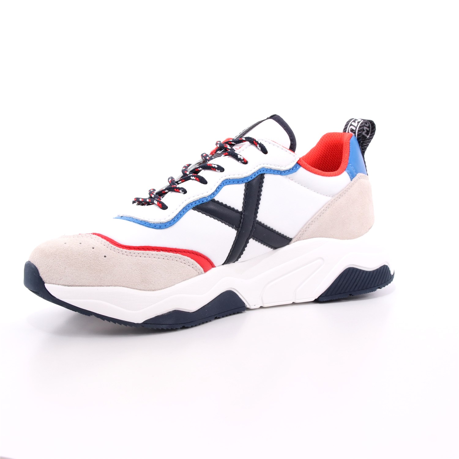 Scarpa Allacciata Munich Uomo Bianco Scarpa Allacciata Munich Uomo Bianco Scarpe 51 - 8770048