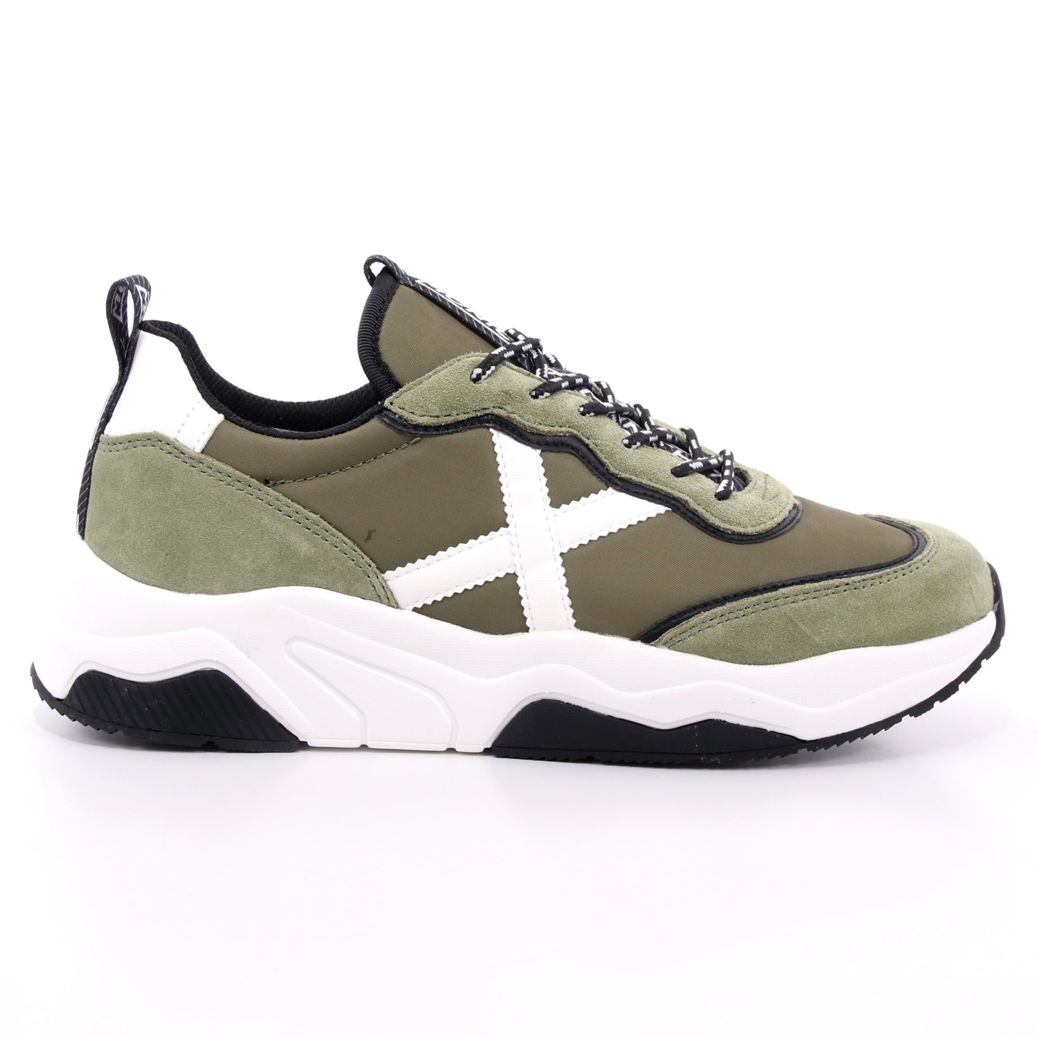Scarpa Allacciata Munich Uomo Verde Scarpa Allacciata Munich Uomo Verde Scarpe 52 - 8770050