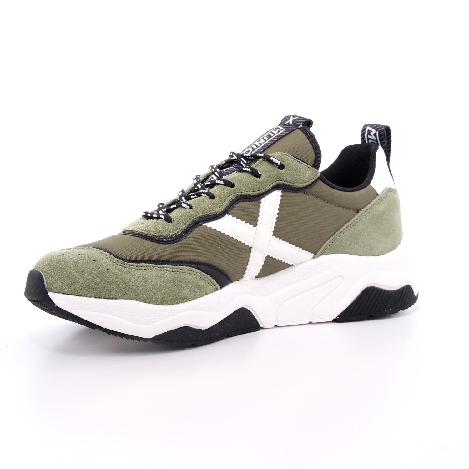 Scarpa Allacciata Munich Uomo Verde Scarpa Allacciata Munich Uomo Verde Scarpe 52 - 8770050