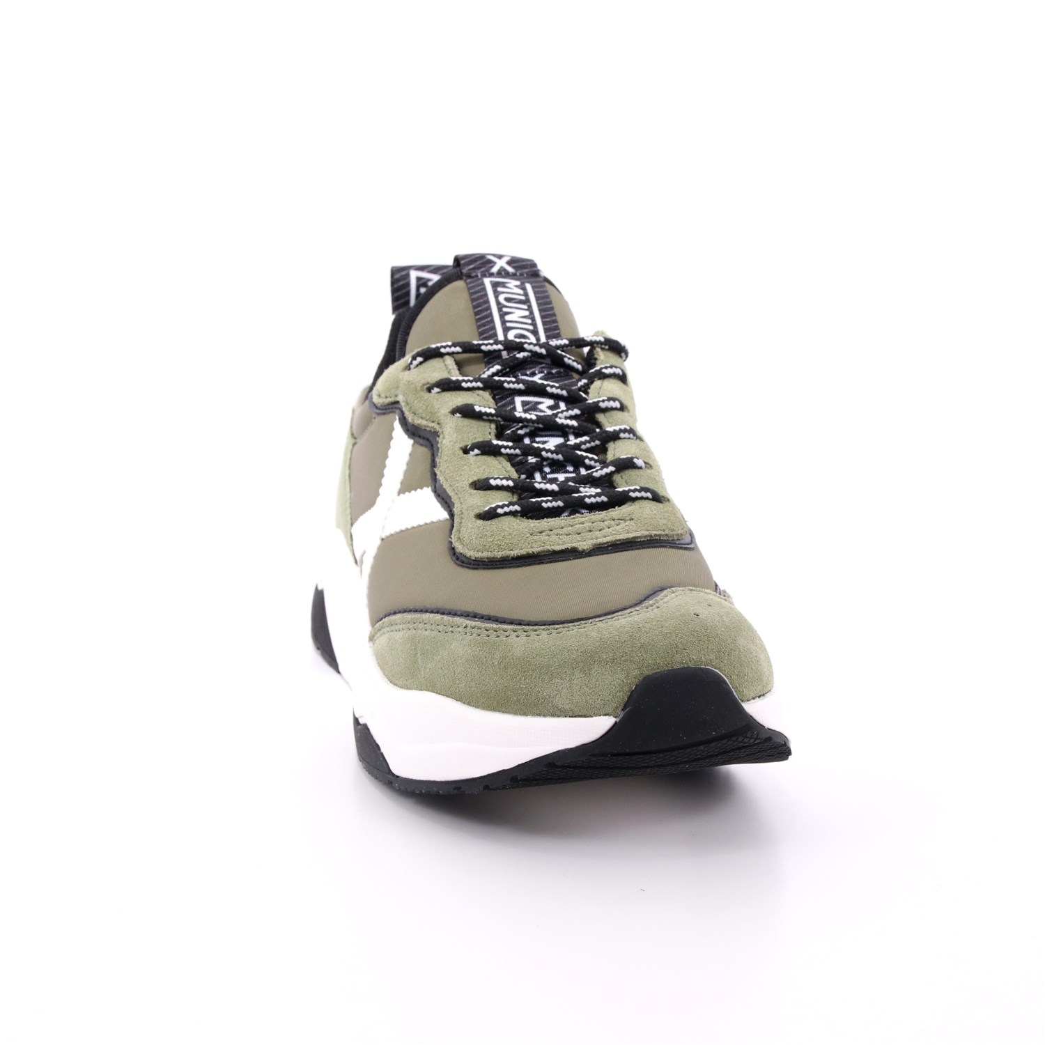 Scarpa Allacciata Munich Uomo Verde Scarpa Allacciata Munich Uomo Verde Scarpe 52 - 8770050