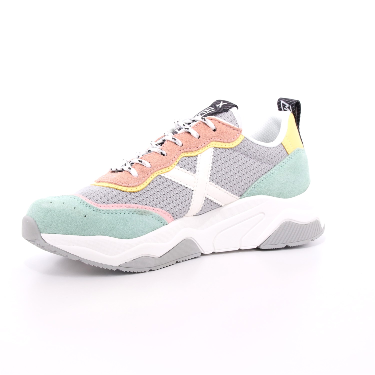 Scarpa Allacciata Munich Donna Grigio Scarpa Allacciata Munich Donna Grigio Scarpe 53 - 8770055