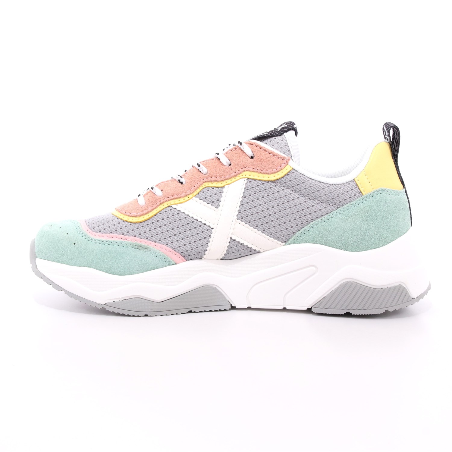 Scarpa Allacciata Munich Donna Grigio Scarpa Allacciata Munich Donna Grigio Scarpe 53 - 8770055