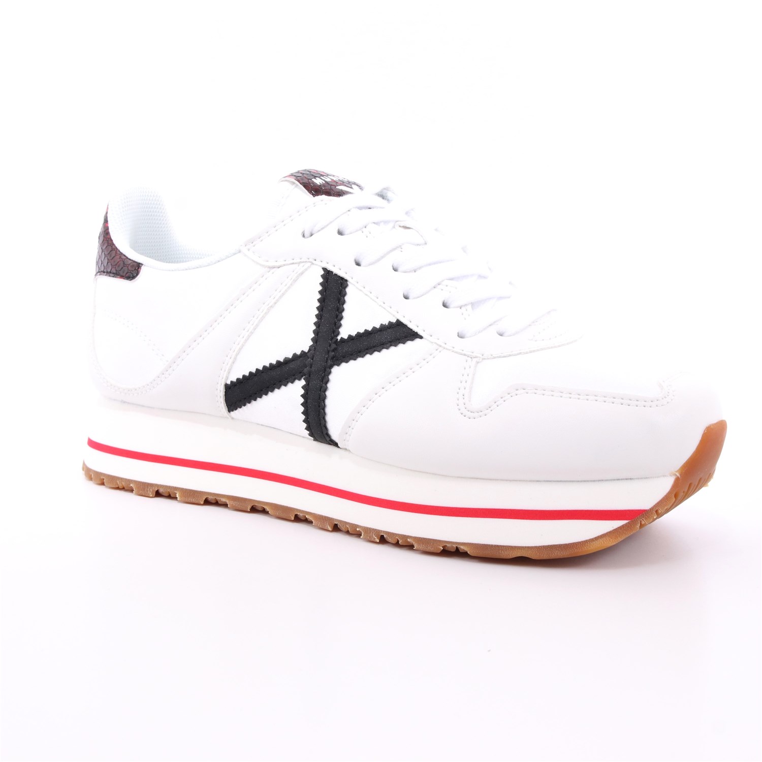 Scarpa Allacciata Munich Donna Bianco Scarpa Allacciata Munich Donna Bianco Scarpe 56 - 8810122
