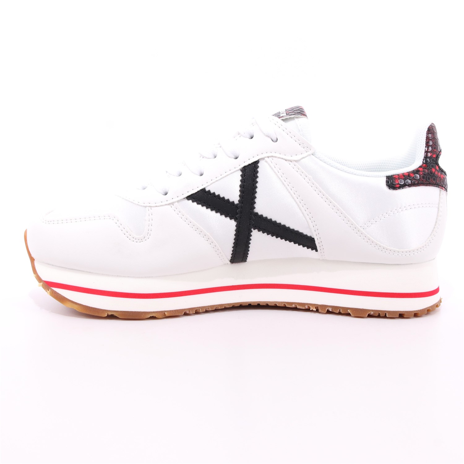 Scarpa Allacciata Munich Donna Bianco Scarpa Allacciata Munich Donna Bianco Scarpe 56 - 8810122