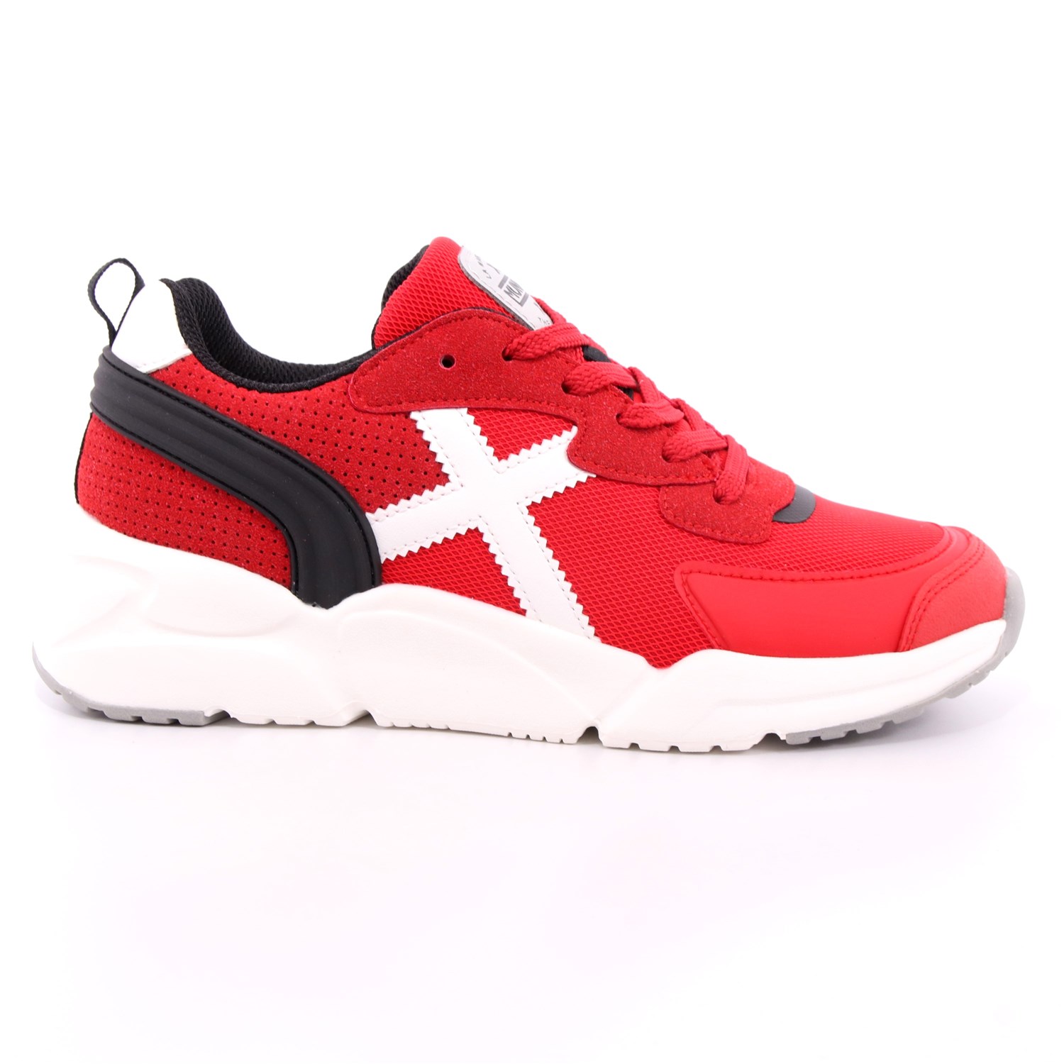 Scarpa Allacciata Munich Bambino Rosso Scarpa Allacciata Munich Bambino Rosso Scarpe 58 - 8895016