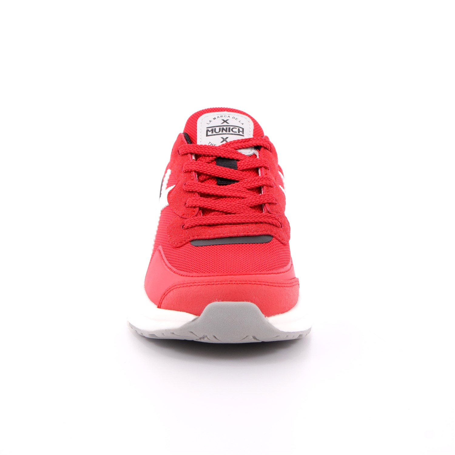 Scarpa Allacciata Munich Bambino Rosso Scarpa Allacciata Munich Bambino Rosso Scarpe 58 - 8895016