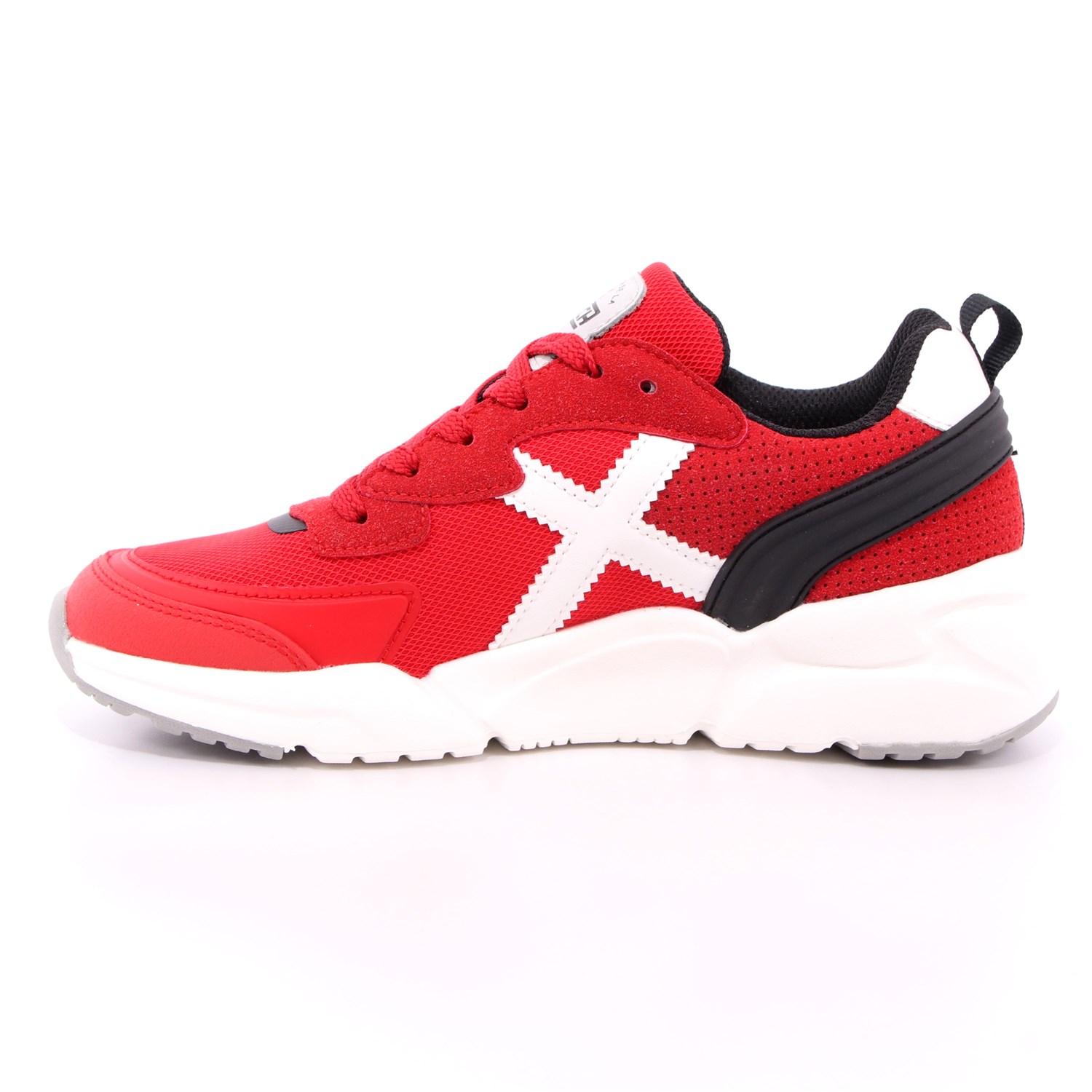 Scarpa Allacciata Munich Bambino Rosso Scarpa Allacciata Munich Bambino Rosso Scarpe 58 - 8895016