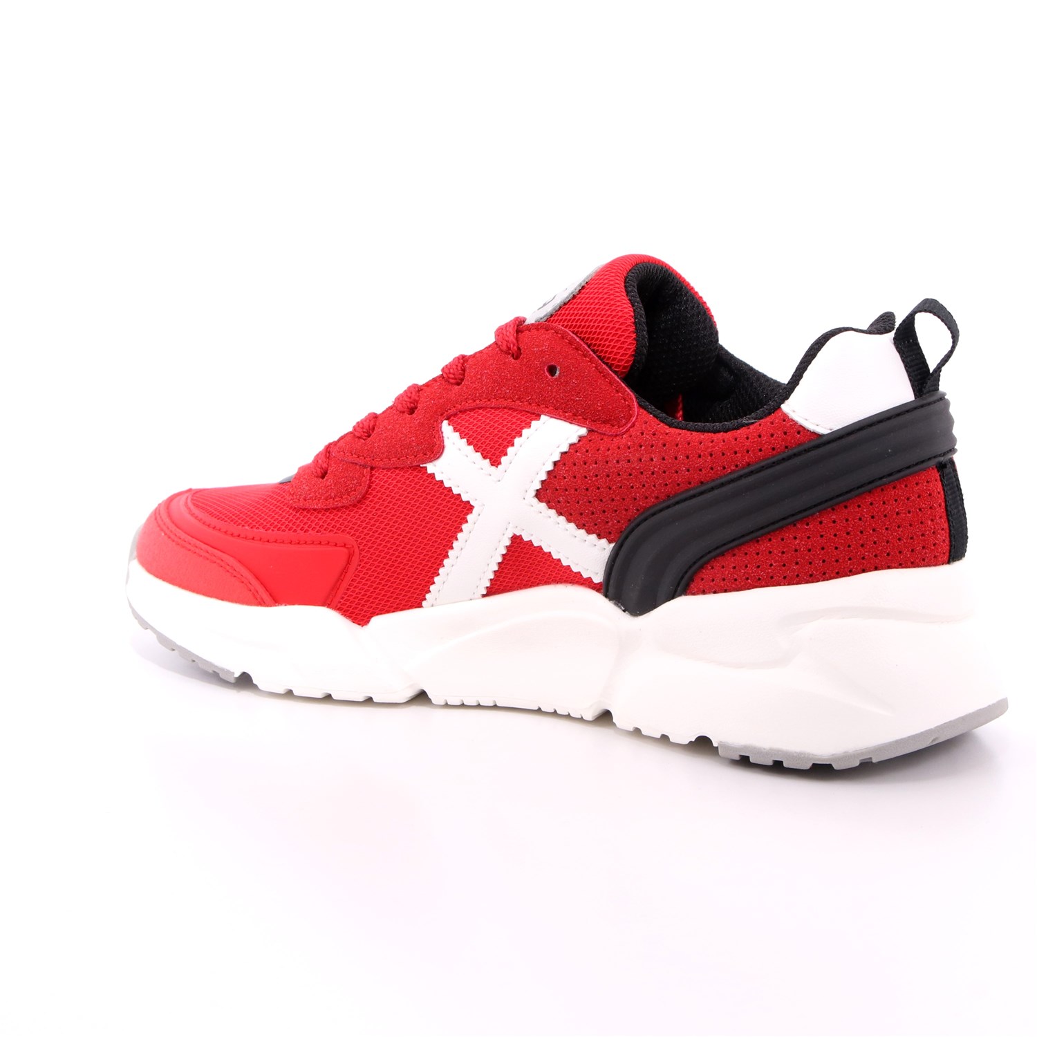Scarpa Allacciata Munich Bambino Rosso Scarpa Allacciata Munich Bambino Rosso Scarpe 58 - 8895016