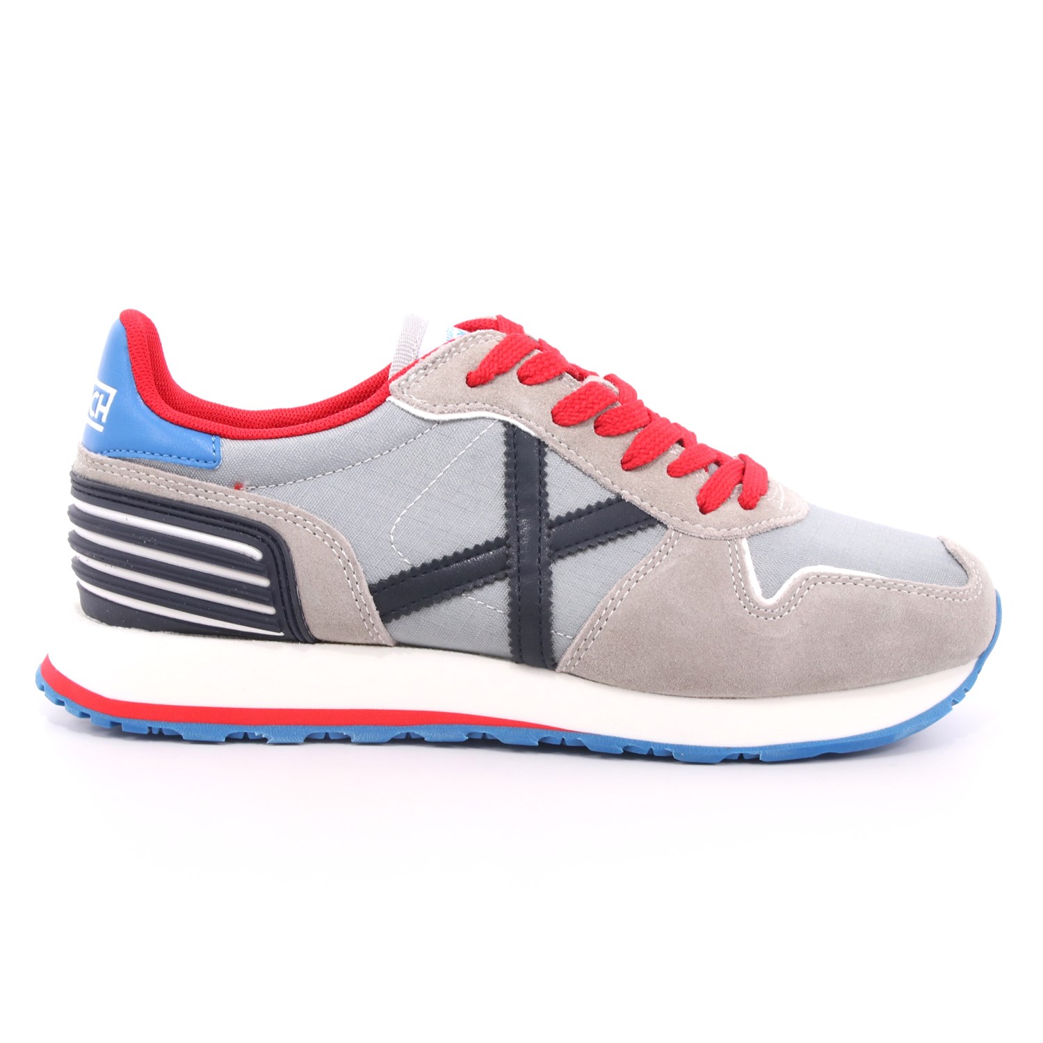 Scarpa Allacciata Munich Uomo Grigio Scarpa Allacciata Munich Uomo Grigio Scarpe 63 - 8620419