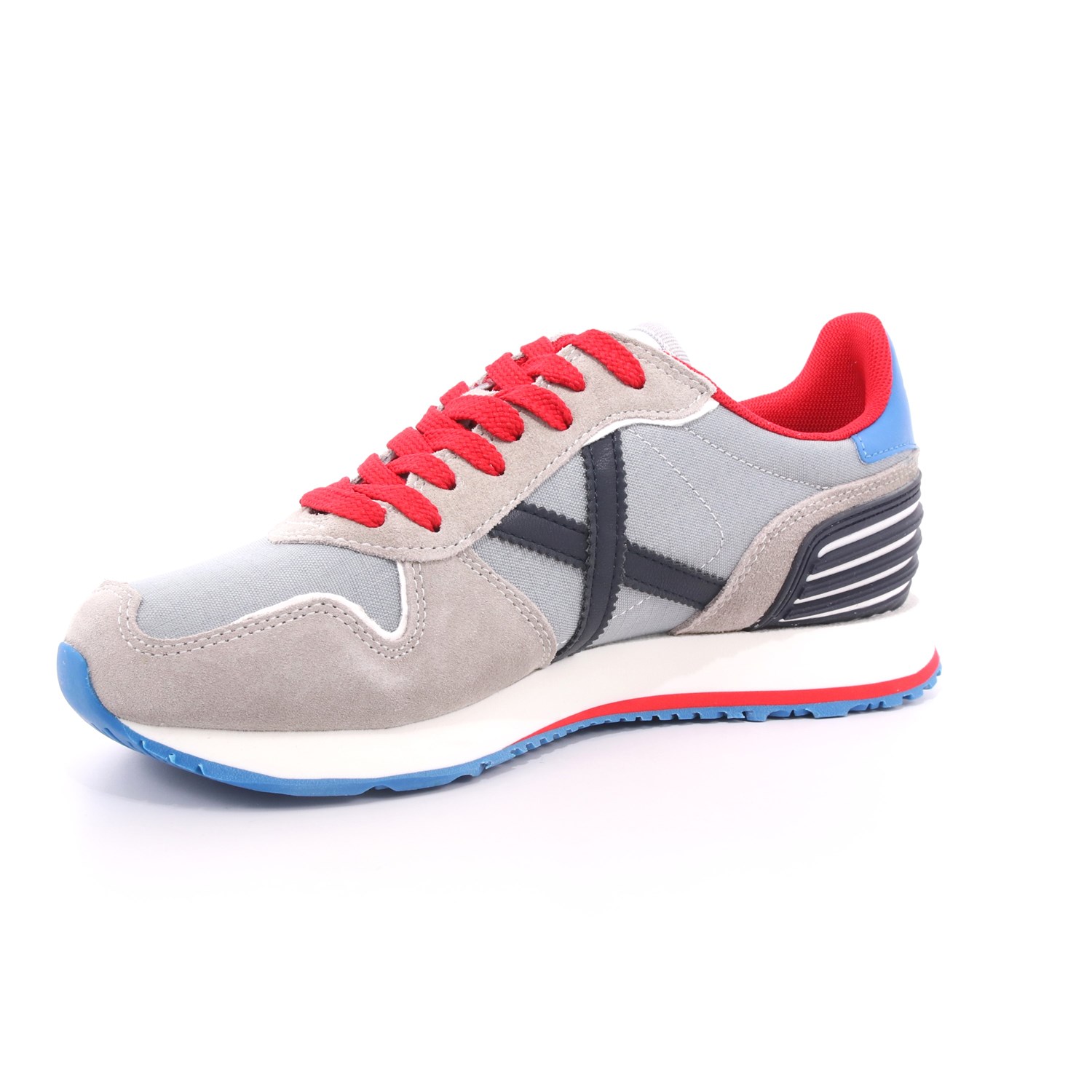 Scarpa Allacciata Munich Uomo Grigio Scarpa Allacciata Munich Uomo Grigio Scarpe 63 - 8620419