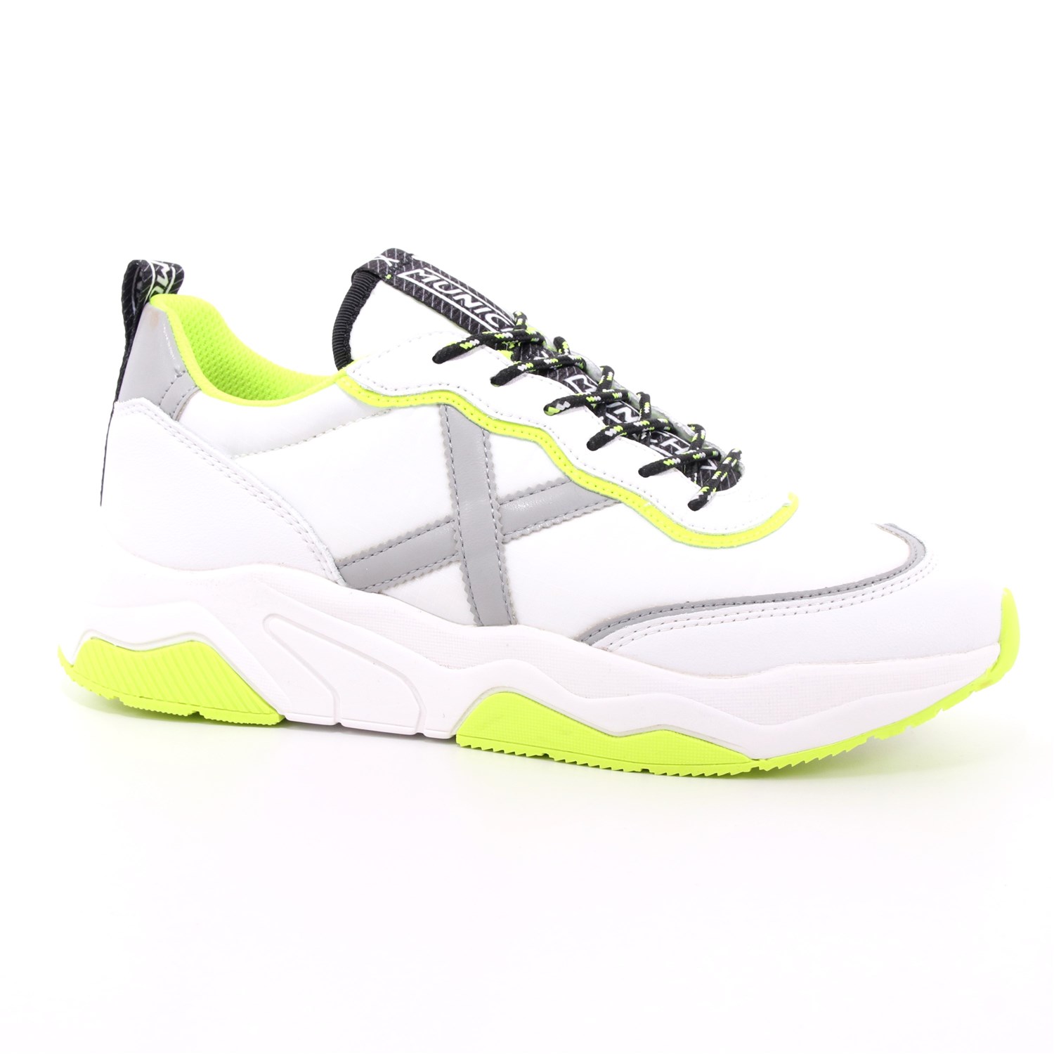Scarpa Allacciata Munich Uomo Bianco Scarpa Allacciata Munich Uomo Bianco Scarpe 64 - 8770052