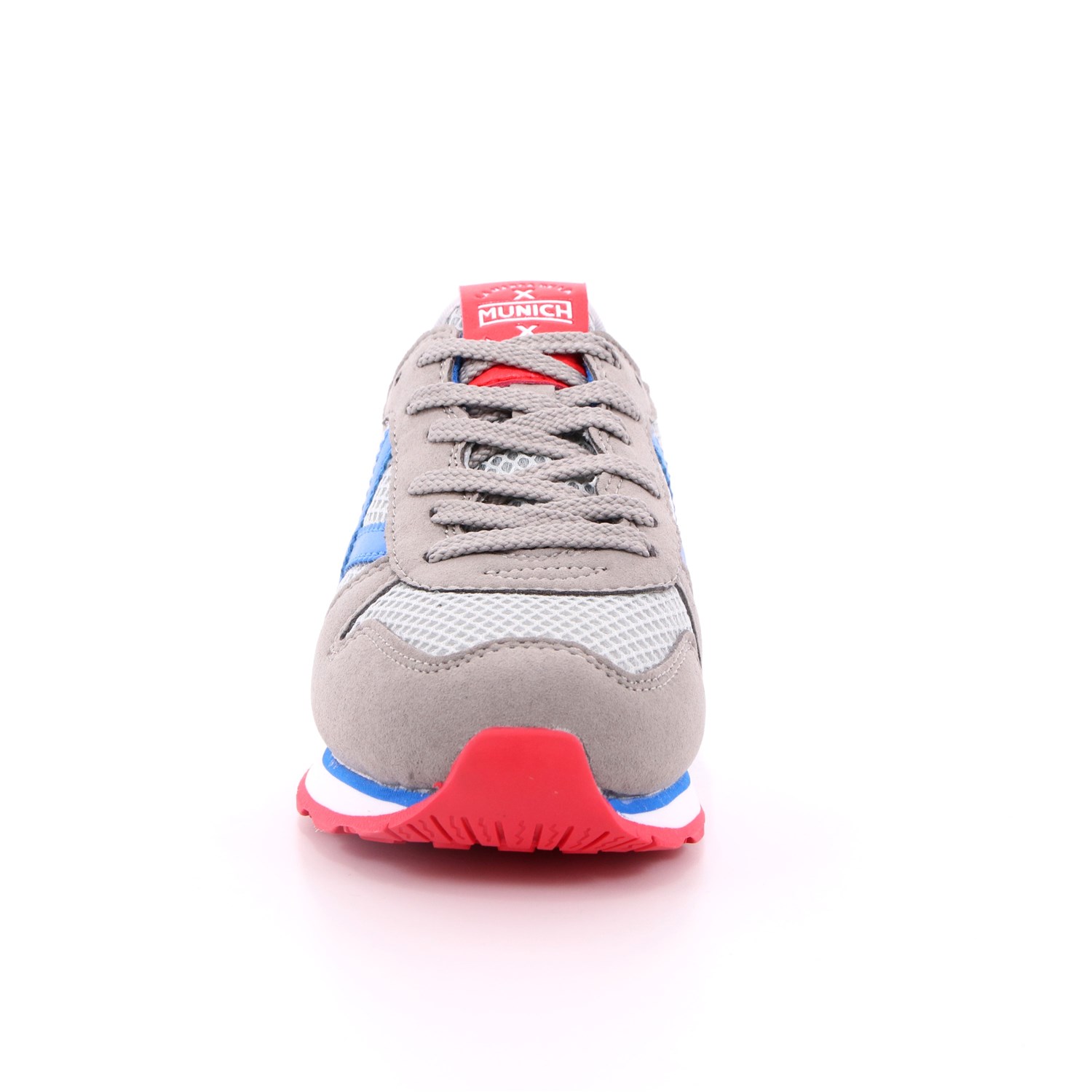 Scarpa Allacciata Munich Bambino Grigio Scarpa Allacciata Munich Bambino Grigio Scarpe 66 - 8208427