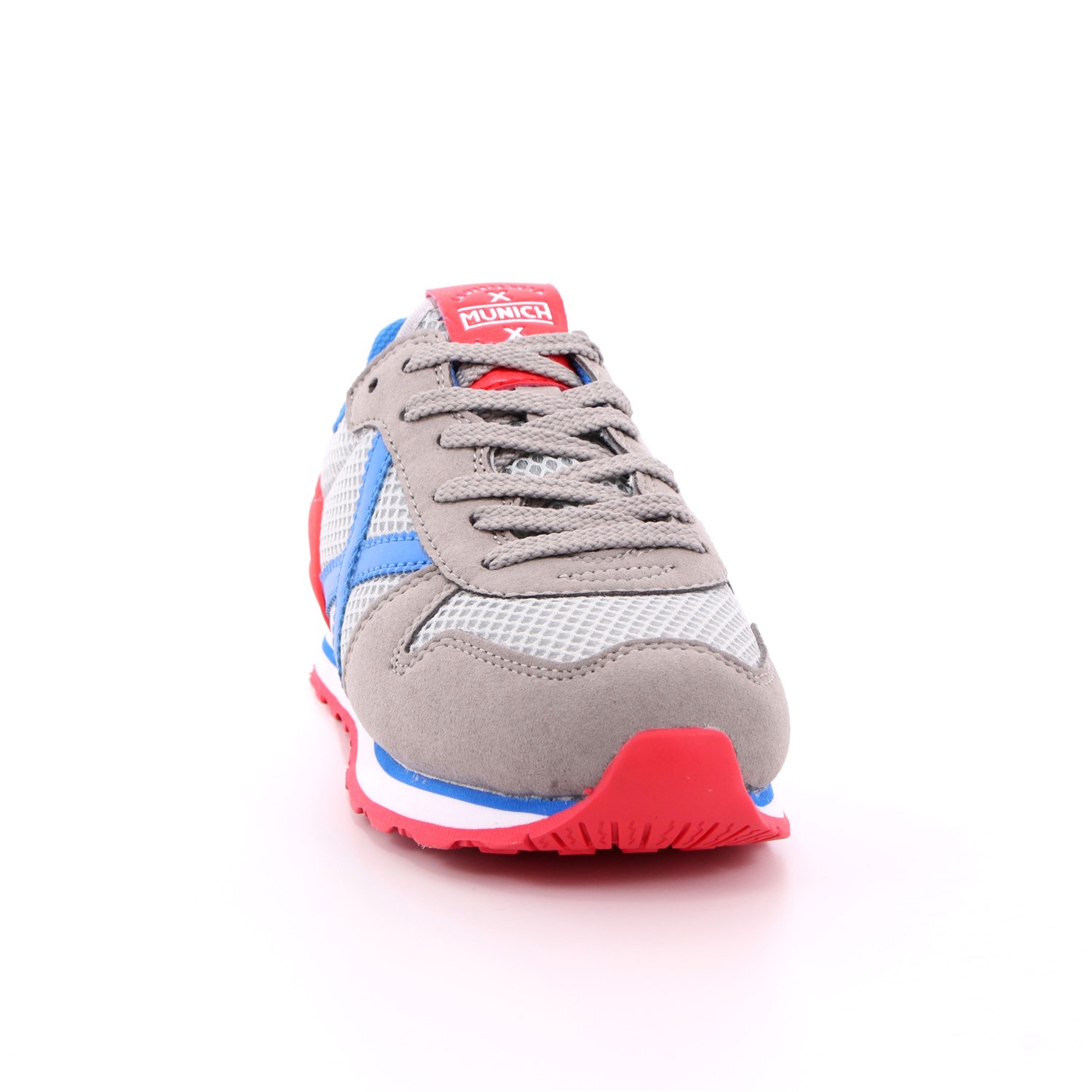 Scarpa Allacciata Munich Bambino Grigio Scarpa Allacciata Munich Bambino Grigio Scarpe 66 - 8208427