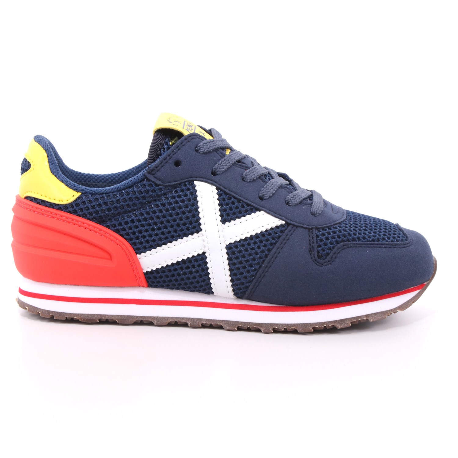 Scarpa Allacciata Munich Bambino Blu Scarpa Allacciata Munich Bambino Blu Scarpe 67 - 8208428