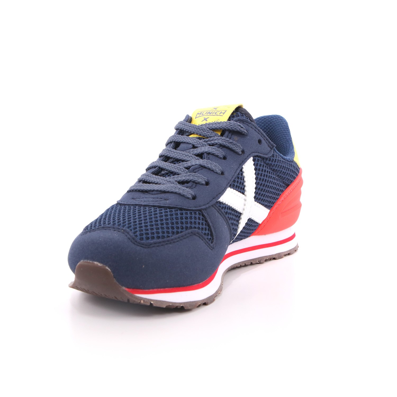 Scarpa Allacciata Munich Bambino Blu Scarpa Allacciata Munich Bambino Blu Scarpe 67 - 8208428