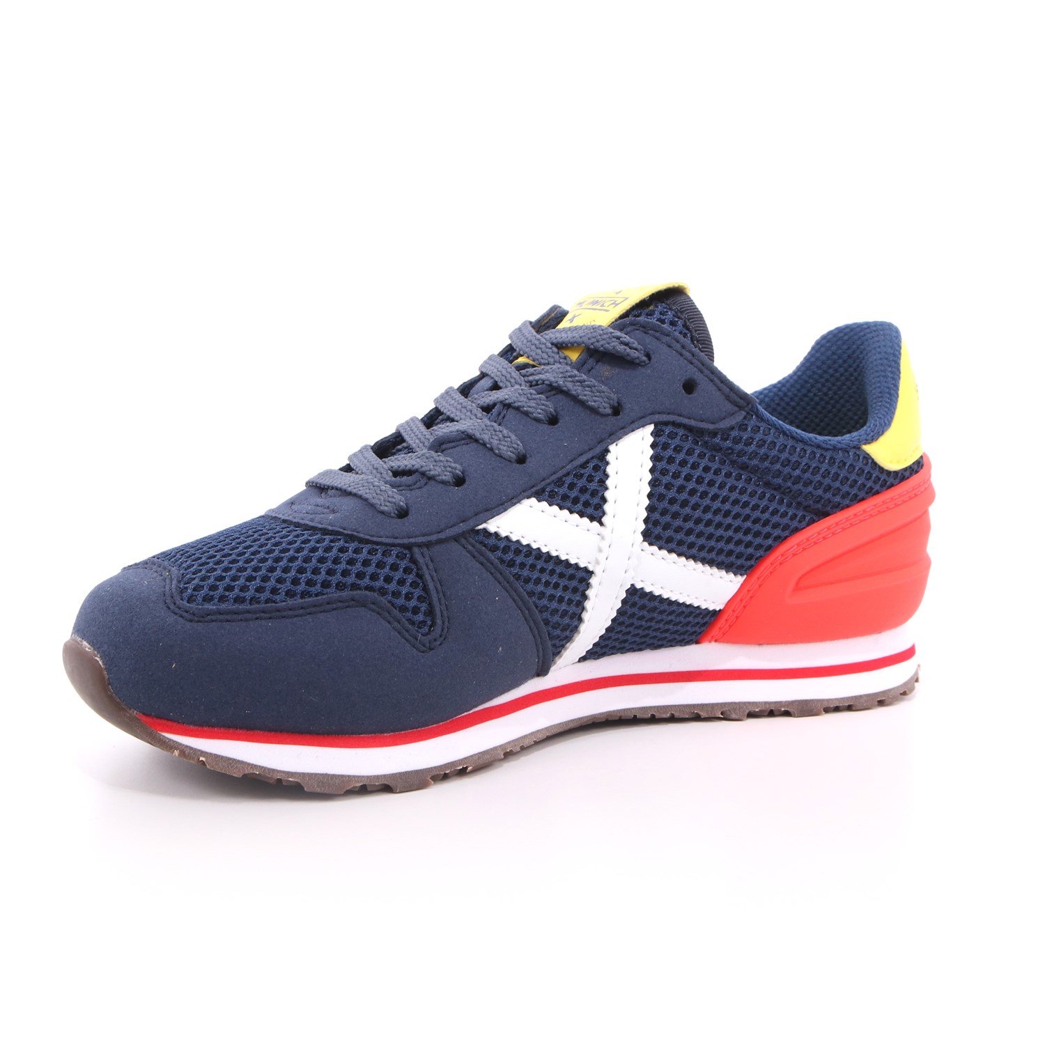 Scarpa Allacciata Munich Bambino Blu Scarpa Allacciata Munich Bambino Blu Scarpe 67 - 8208428