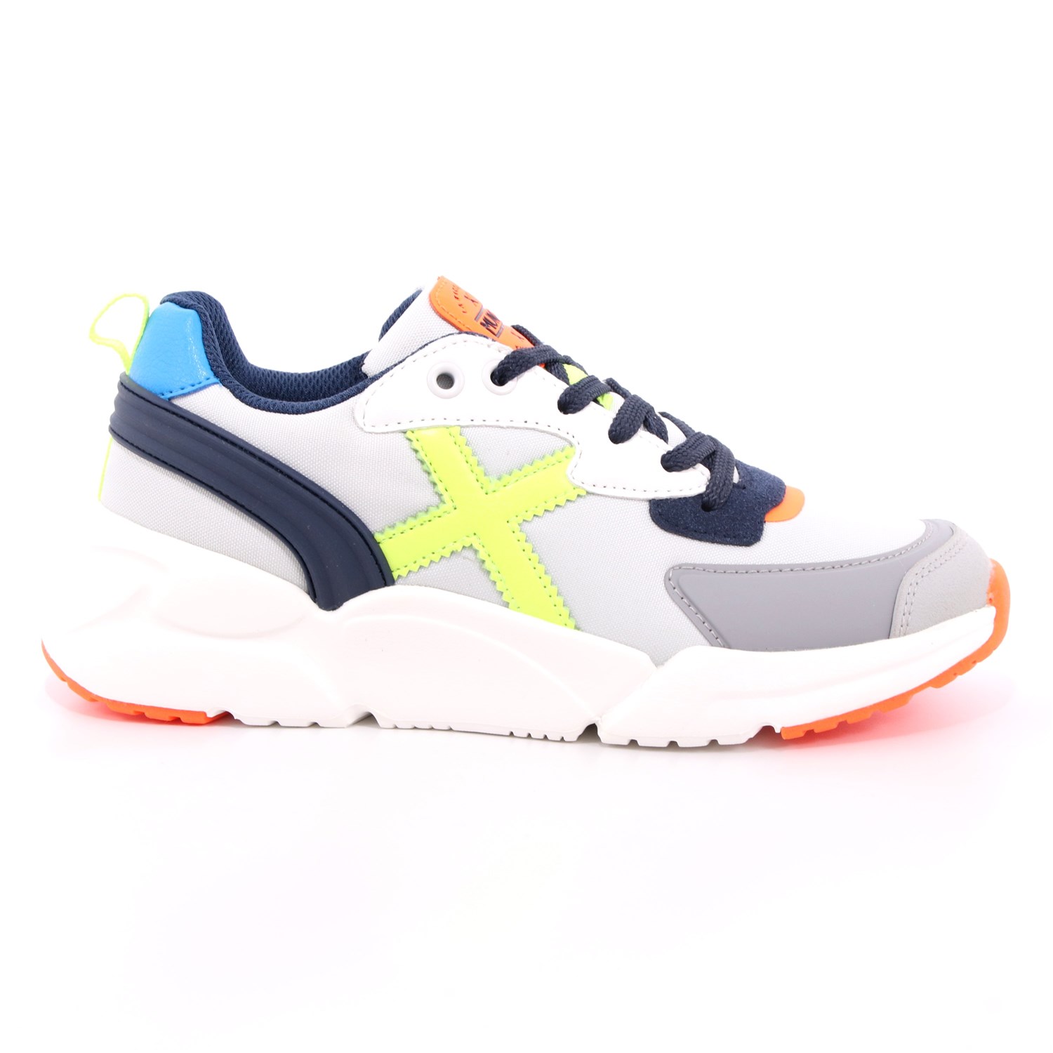 Scarpa Allacciata Munich Bambino Grigio Scarpa Allacciata Munich Bambino Grigio Scarpe 70 - 8895021