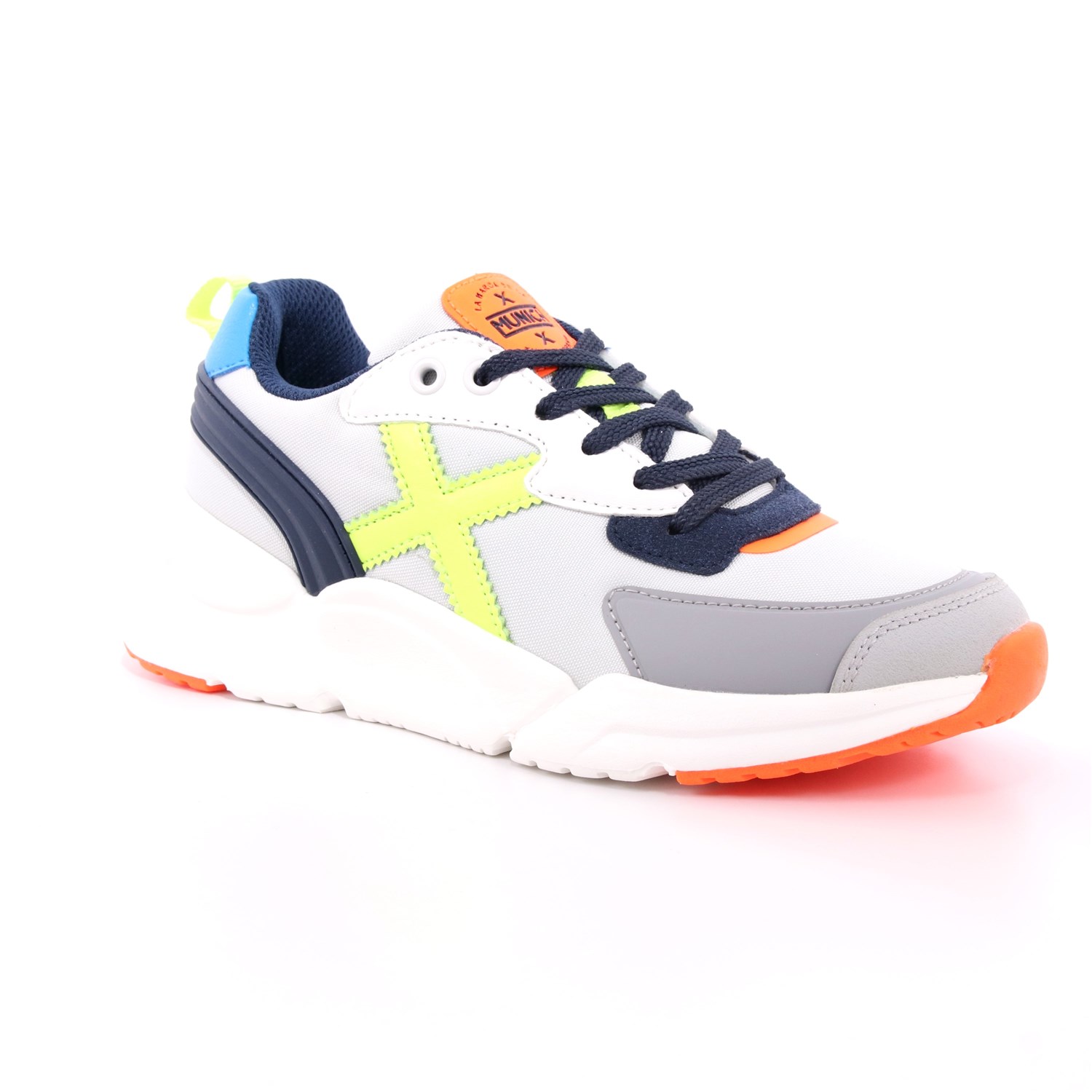Scarpa Allacciata Munich Bambino Grigio Scarpa Allacciata Munich Bambino Grigio Scarpe 70 - 8895021