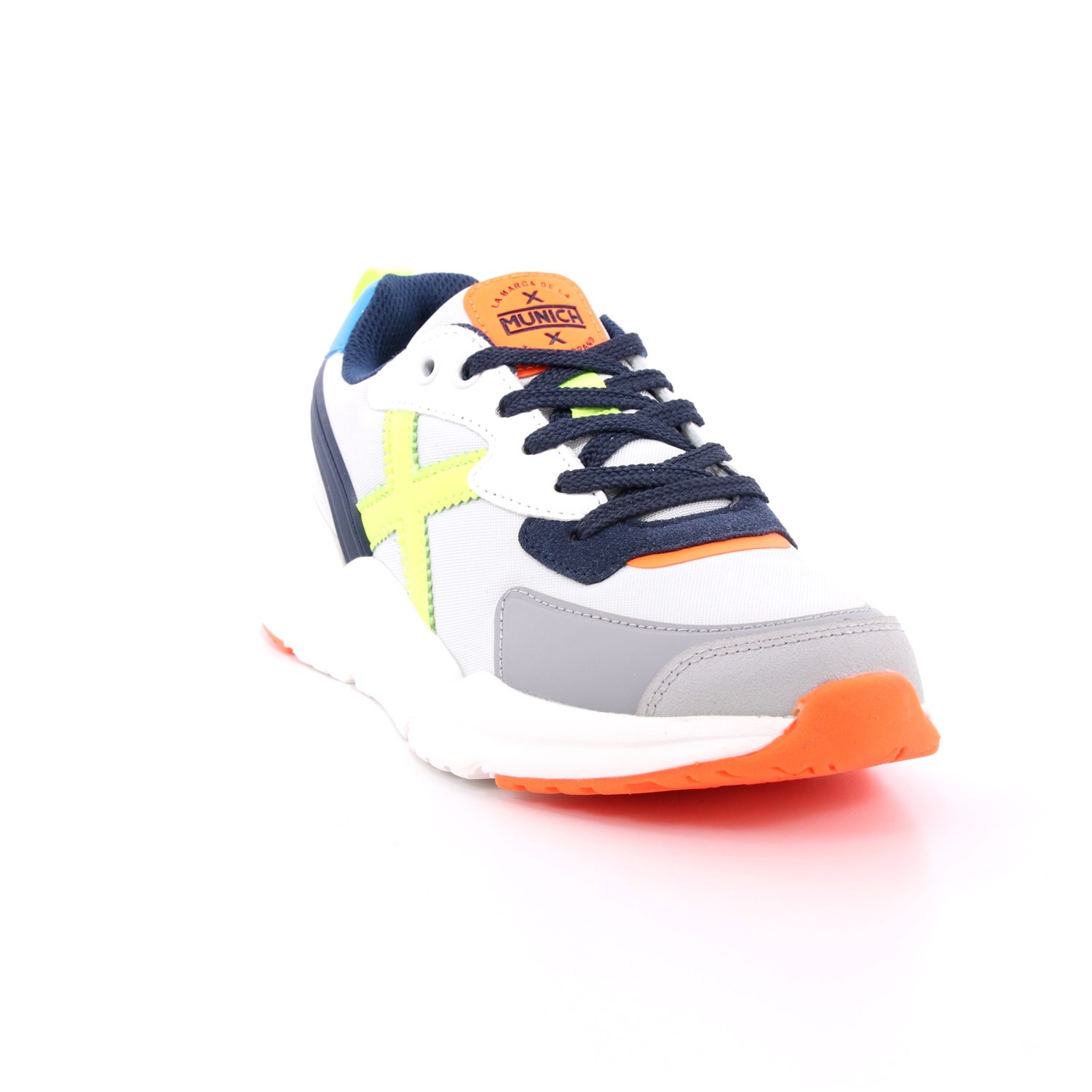 Scarpa Allacciata Munich Bambino Grigio Scarpa Allacciata Munich Bambino Grigio Scarpe 70 - 8895021