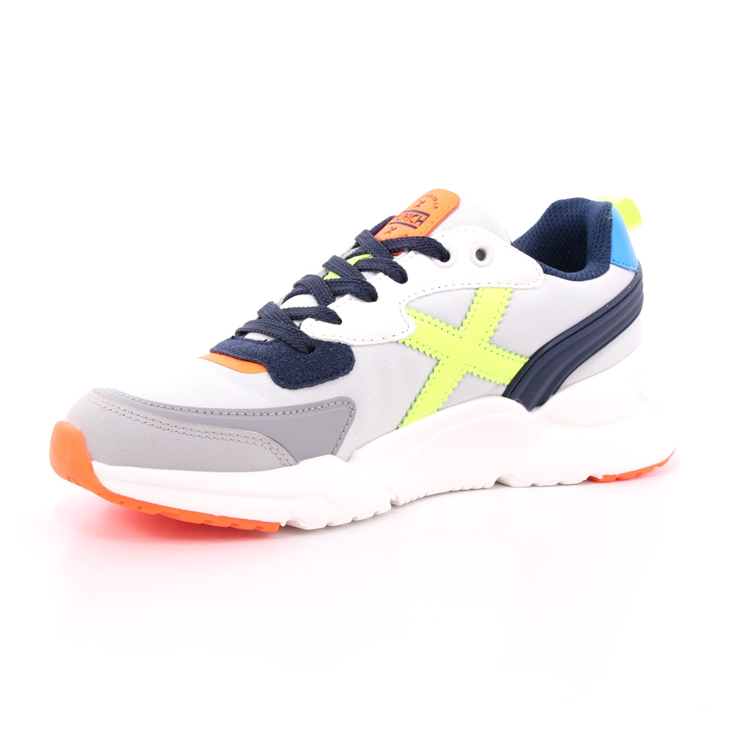 Scarpa Allacciata Munich Bambino Grigio Scarpa Allacciata Munich Bambino Grigio Scarpe 70 - 8895021