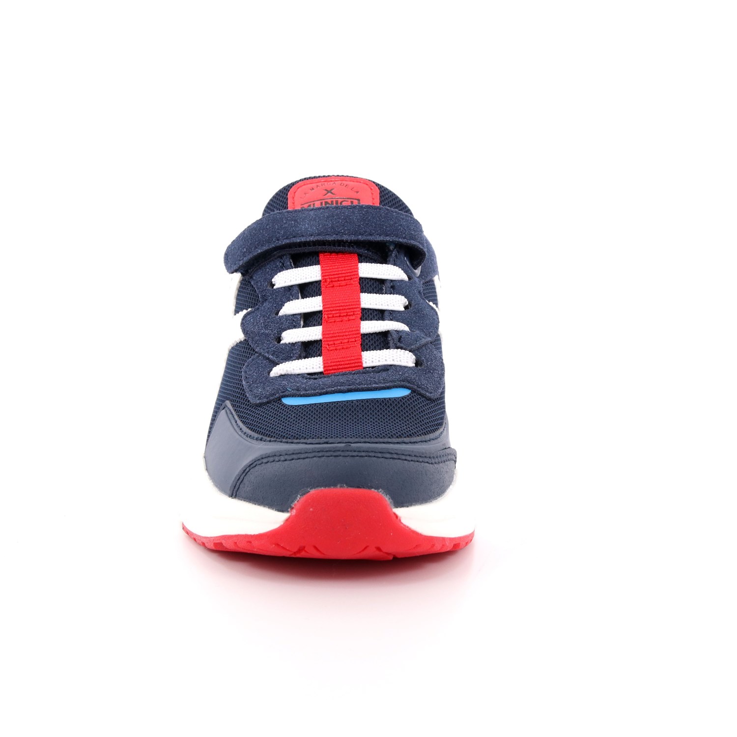 Scarpa Strappi + Elastico Munich Bambino Blu Scarpa Strappi + Elastico Munich Bambino Blu Scarpe 72 - 8890014