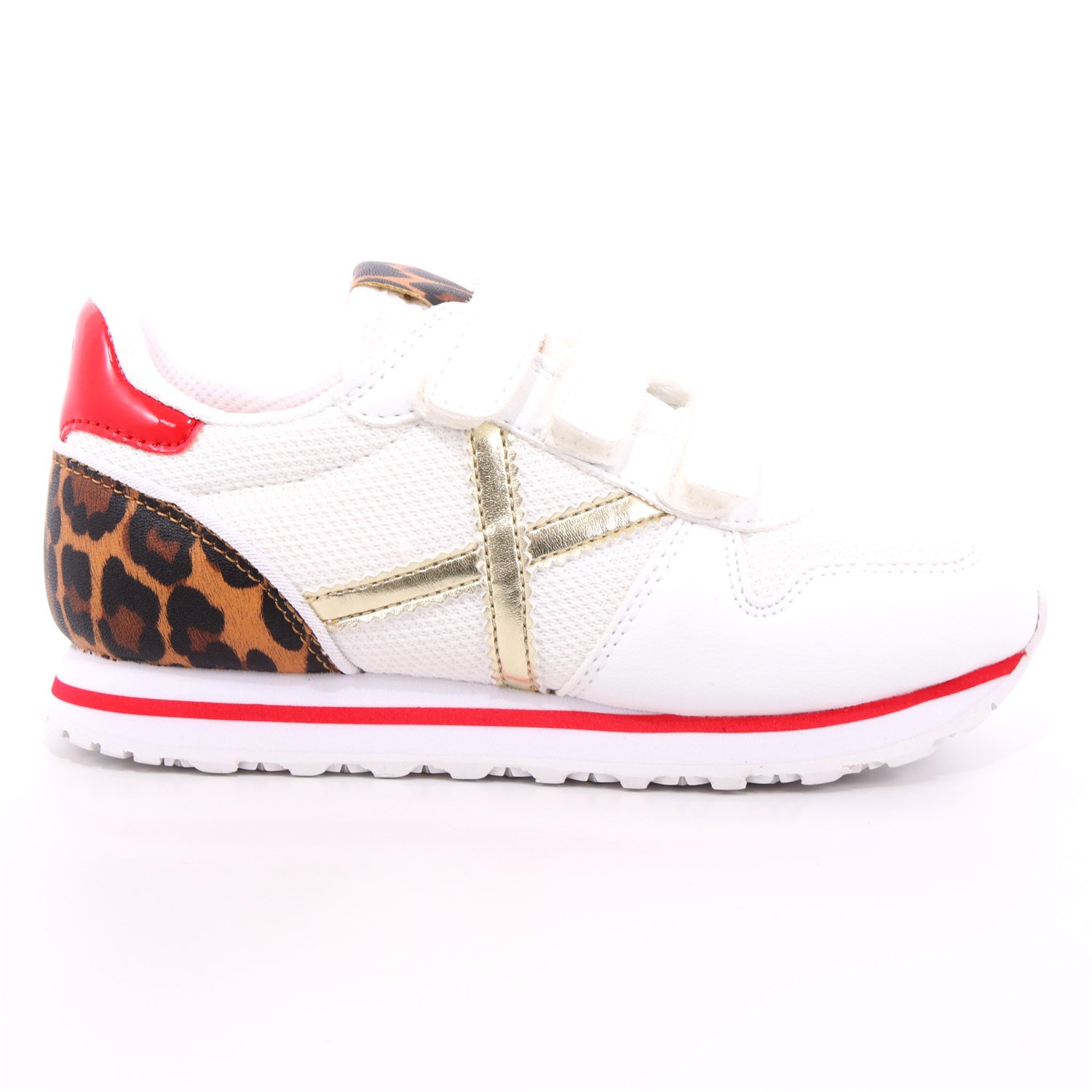 Scarpa Strappi Munich Bambina Bianco Scarpa Strappi Munich Bambina Bianco Scarpe 73 - 8207425