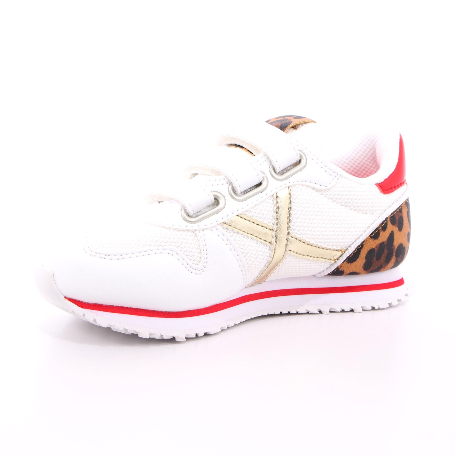 Scarpa Strappi Munich Bambina Bianco Scarpa Strappi Munich Bambina Bianco Scarpe 73 - 8207425