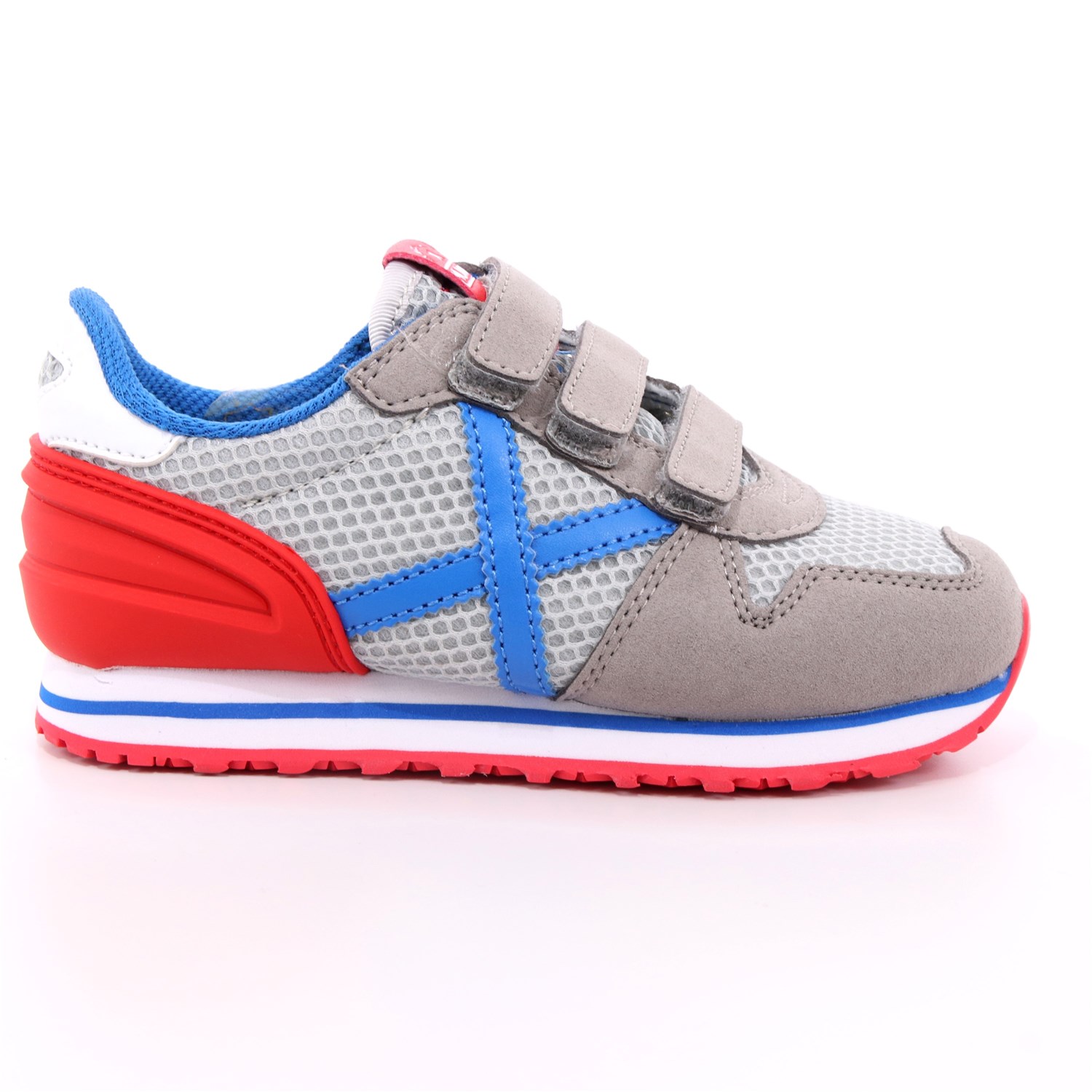 Scarpa Strappi Munich Bambino Grigio Scarpa Strappi Munich Bambino Grigio Scarpe 74 - 8207427