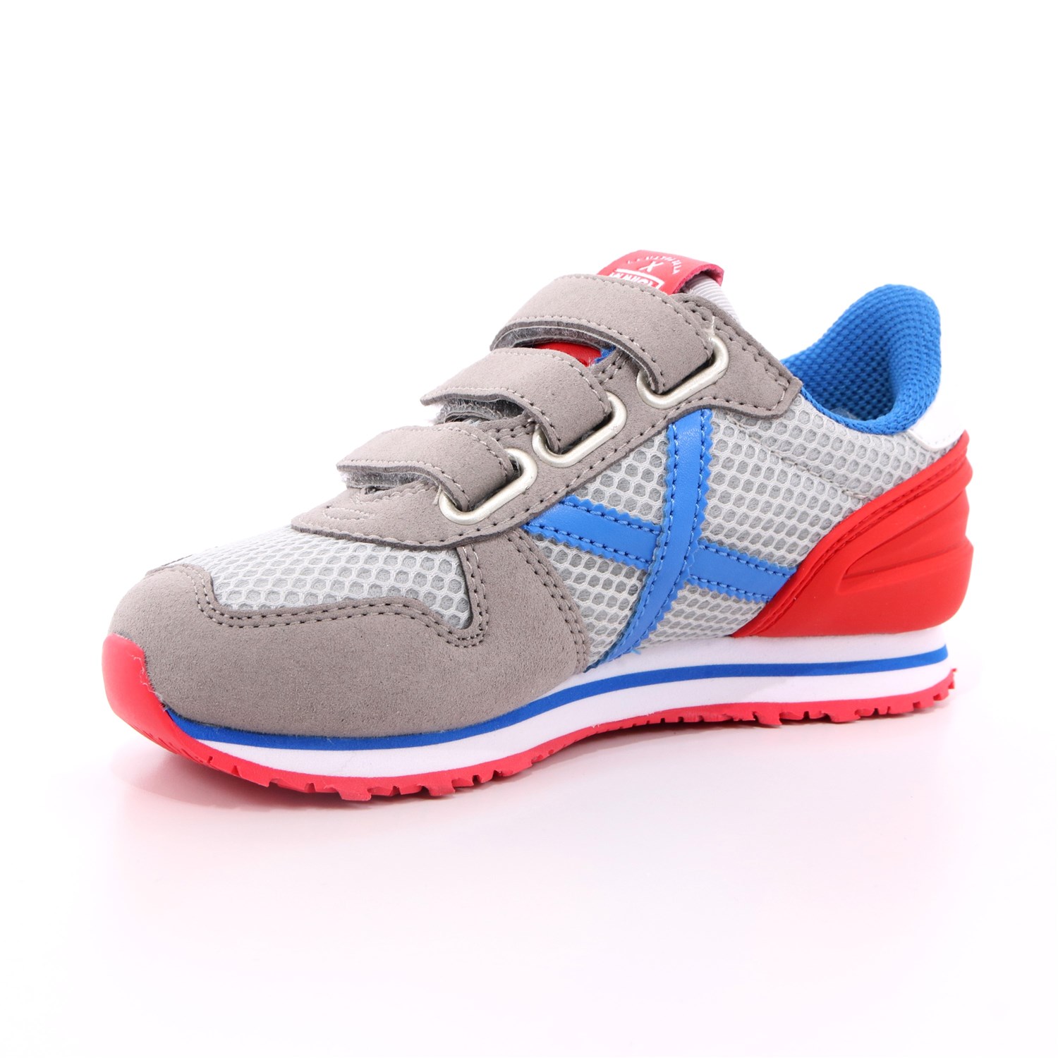 Scarpa Strappi Munich Bambino Grigio Scarpa Strappi Munich Bambino Grigio Scarpe 74 - 8207427