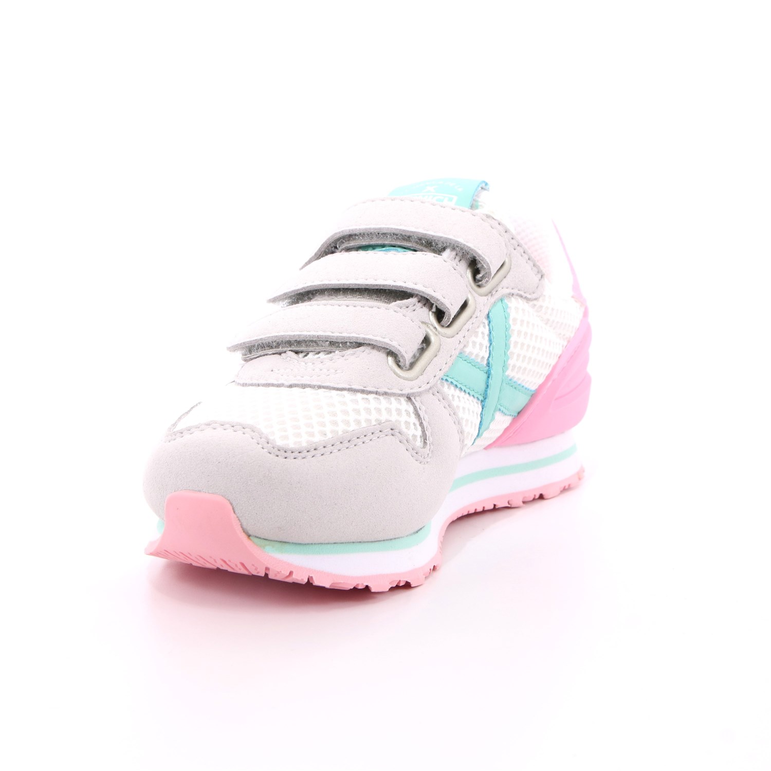 Scarpa Strappi Munich Bambina Grigio Scarpa Strappi Munich Bambina Grigio Scarpe 76 - 8207430