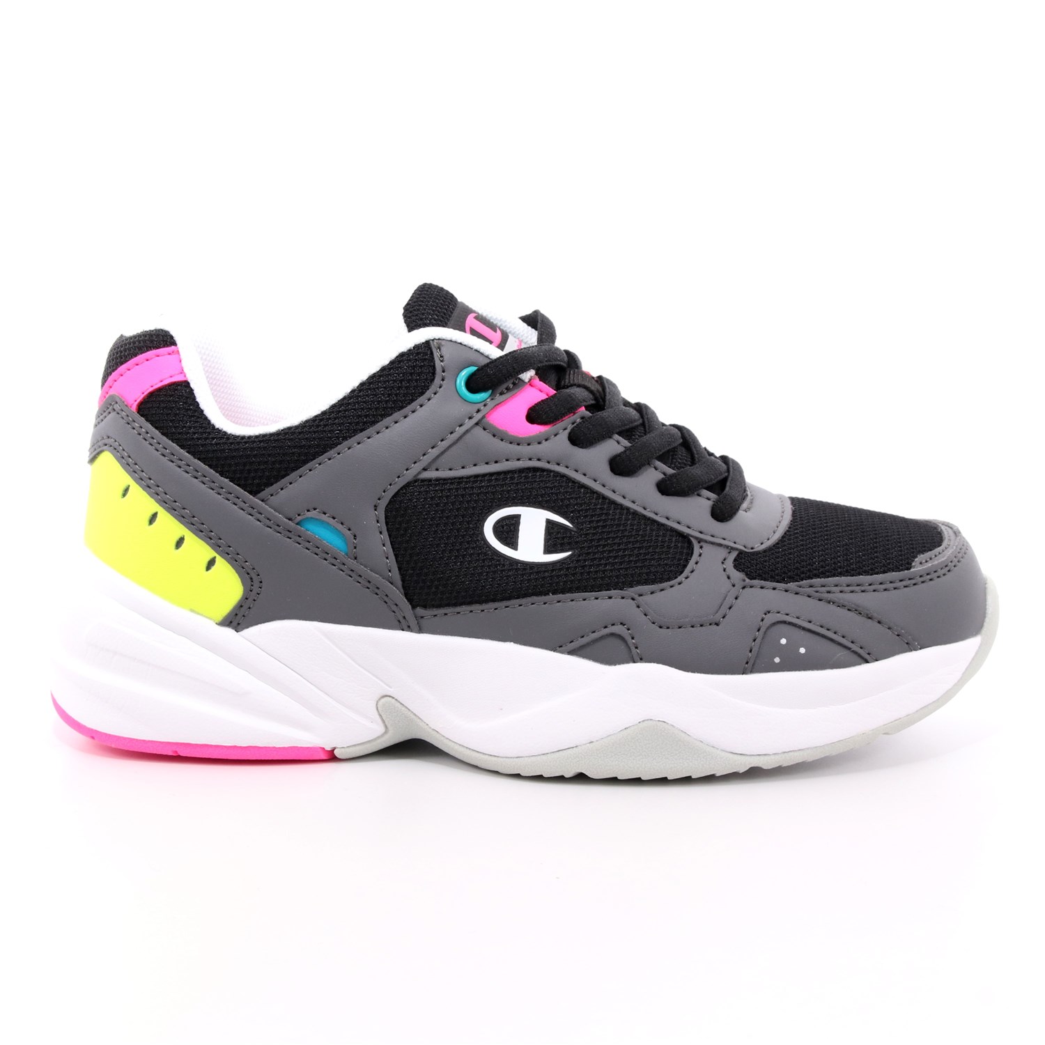 Scarpa Allacciata Champion Donna Nero Scarpa Allacciata Champion Donna Nero Scarpe 671 - S10921-S21
