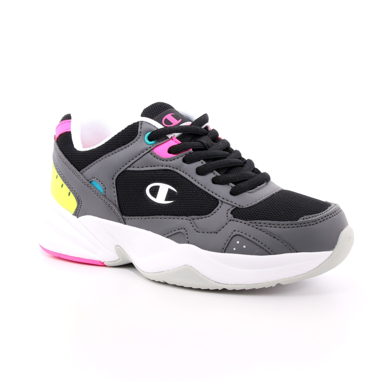 Scarpa Allacciata Champion Donna Nero Scarpa Allacciata Champion Donna Nero Scarpe 671 - S10921-S21