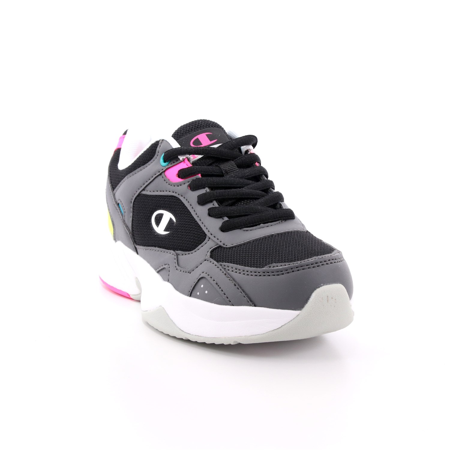 Scarpa Allacciata Champion Donna Nero Scarpa Allacciata Champion Donna Nero Scarpe 671 - S10921-S21