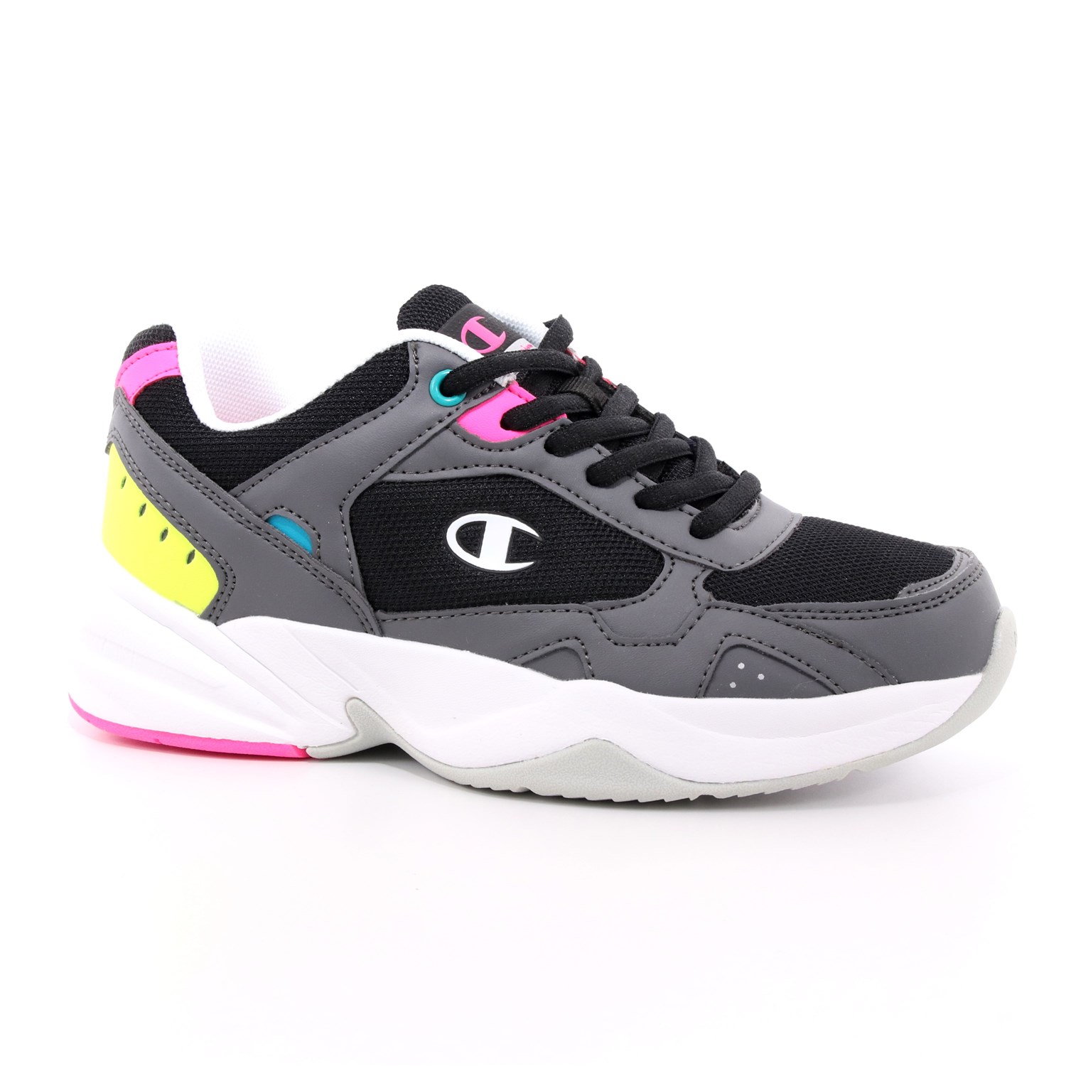Scarpa Allacciata Champion Donna Nero Scarpa Allacciata Champion Donna Nero Scarpe 671 - S10921-S21