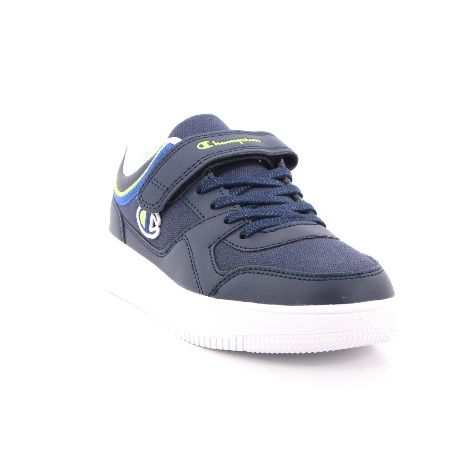 Scarpa Strappi + Elastico Champion Bambino Nero Scarpa Strappi + Elastico Champion Bambino Nero Scarpe 677 - S31755-S21