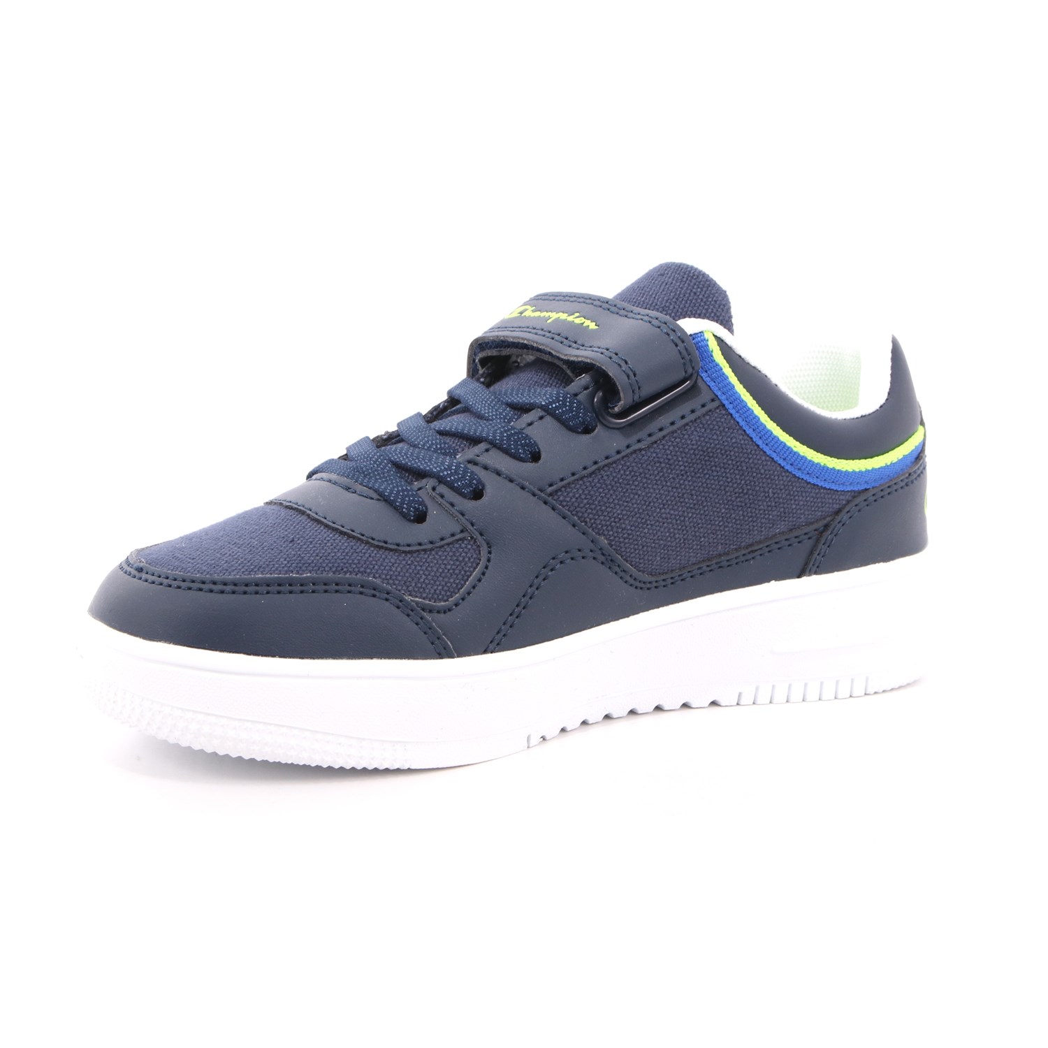 Scarpa Strappi + Elastico Champion Bambino Nero Scarpa Strappi + Elastico Champion Bambino Nero Scarpe 677 - S31755-S21
