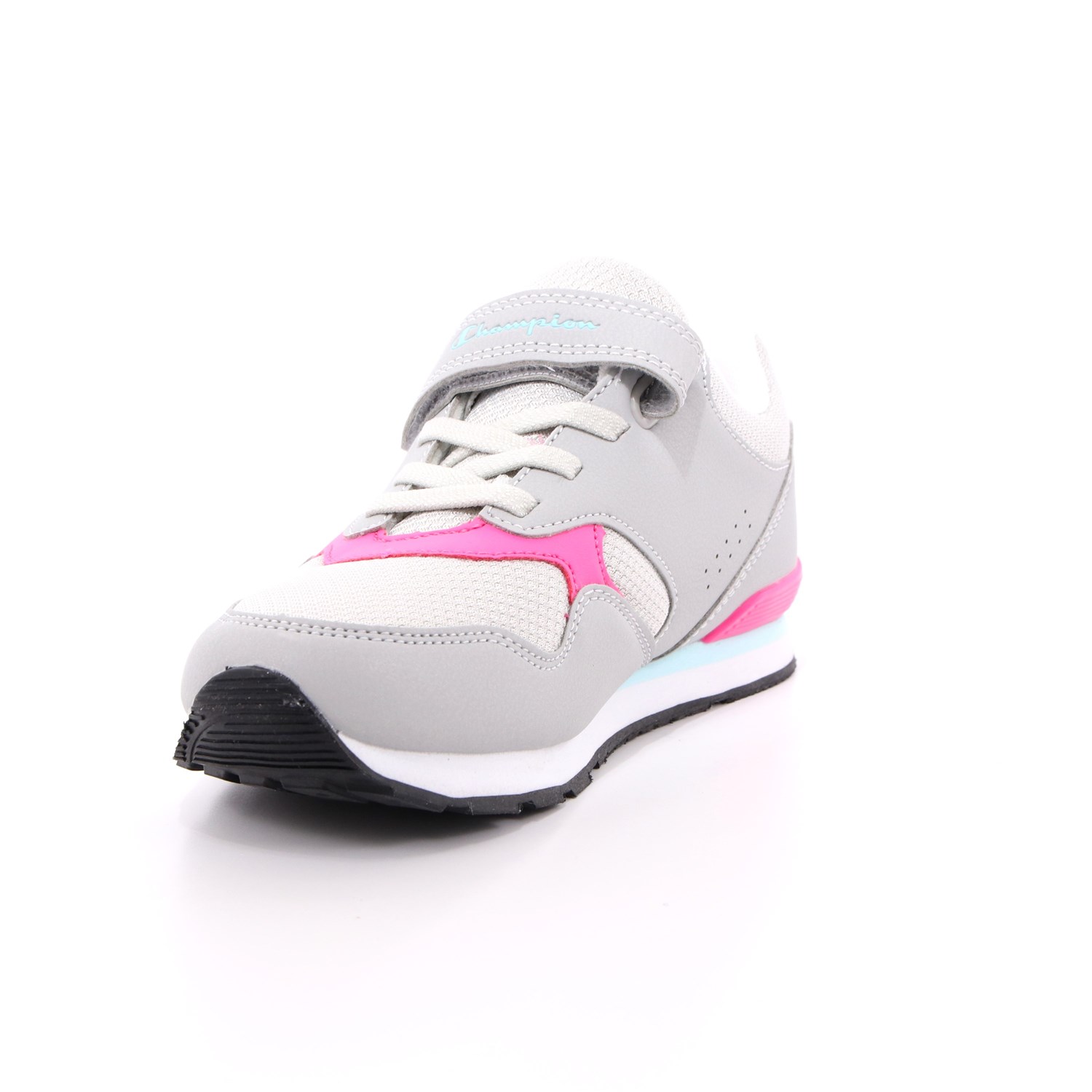 Scarpa Strappi + Elastico Champion Bambina Grigio Scarpa Strappi + Elastico Champion Bambina Grigio Scarpe 680 - S32194-S21