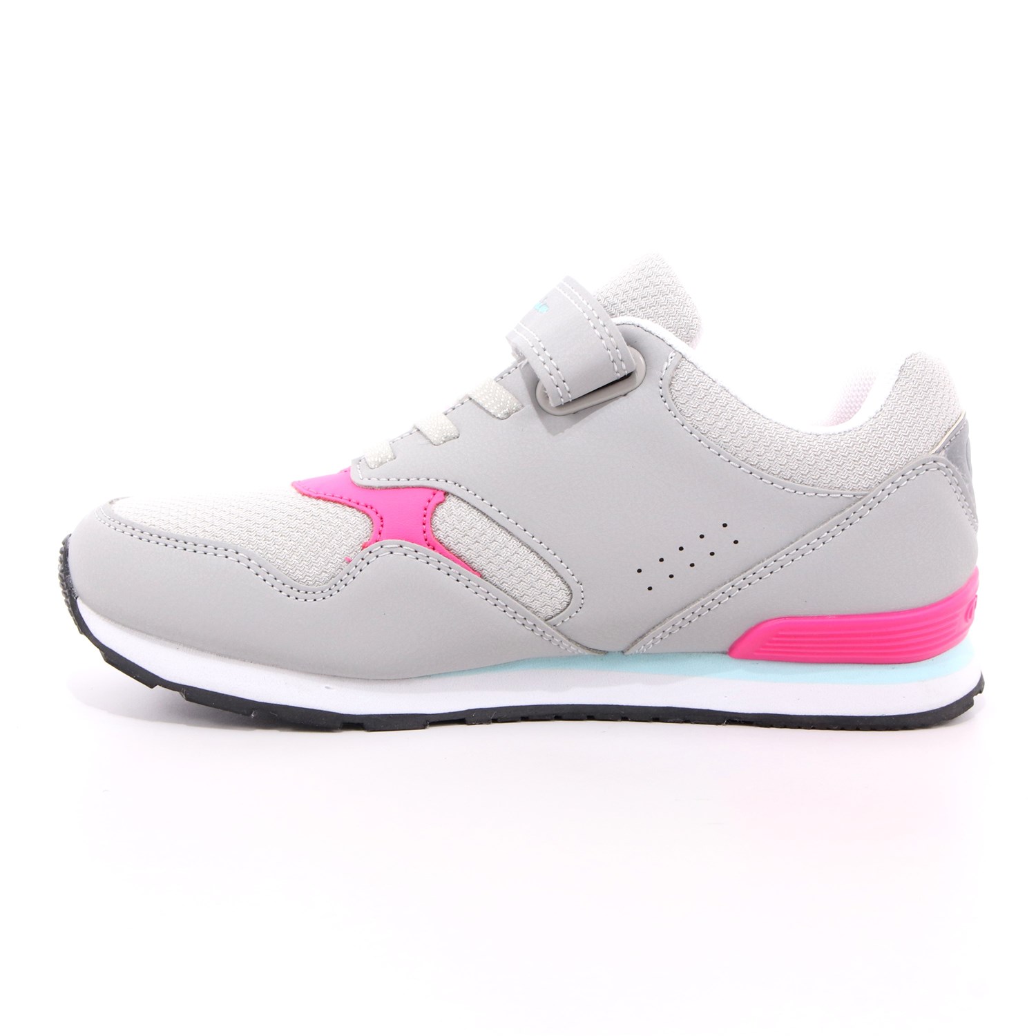 Scarpa Strappi + Elastico Champion Bambina Grigio Scarpa Strappi + Elastico Champion Bambina Grigio Scarpe 680 - S32194-S21