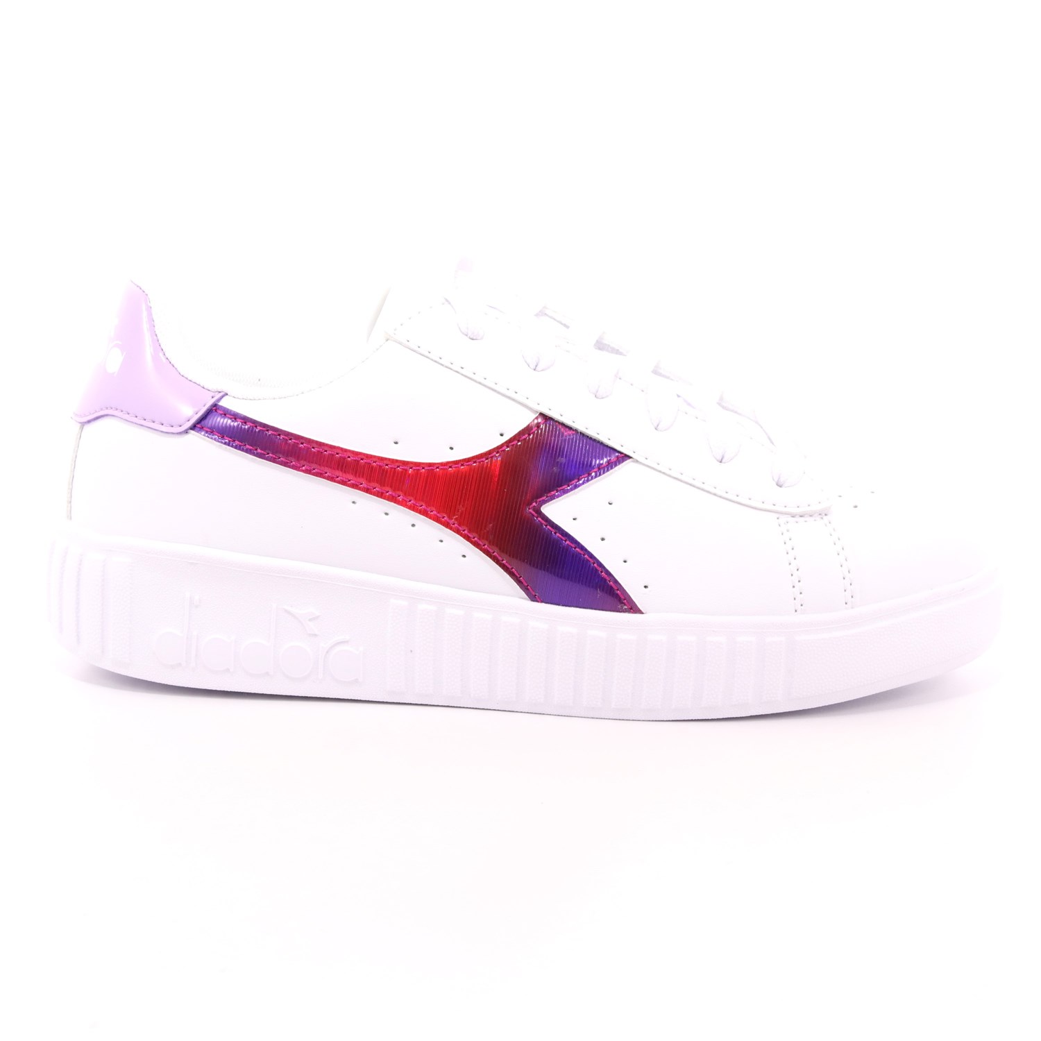 Scarpa Allacciata Diadora Bambina Bianco Scarpa Allacciata Diadora Bambina Bianco Scarpe 240 - 101.177012