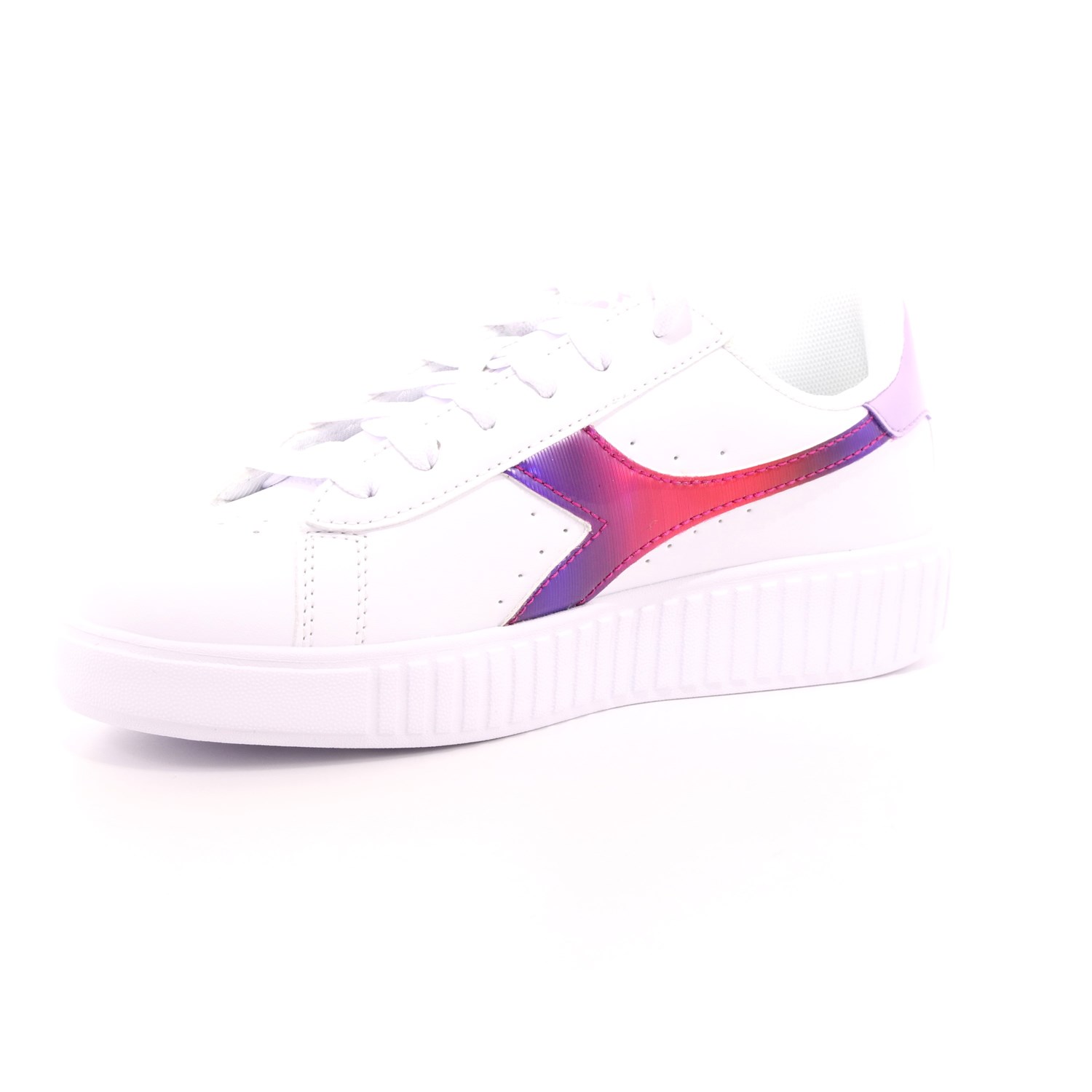 Scarpa Allacciata Diadora Bambina Bianco Scarpa Allacciata Diadora Bambina Bianco Scarpe 240 - 101.177012