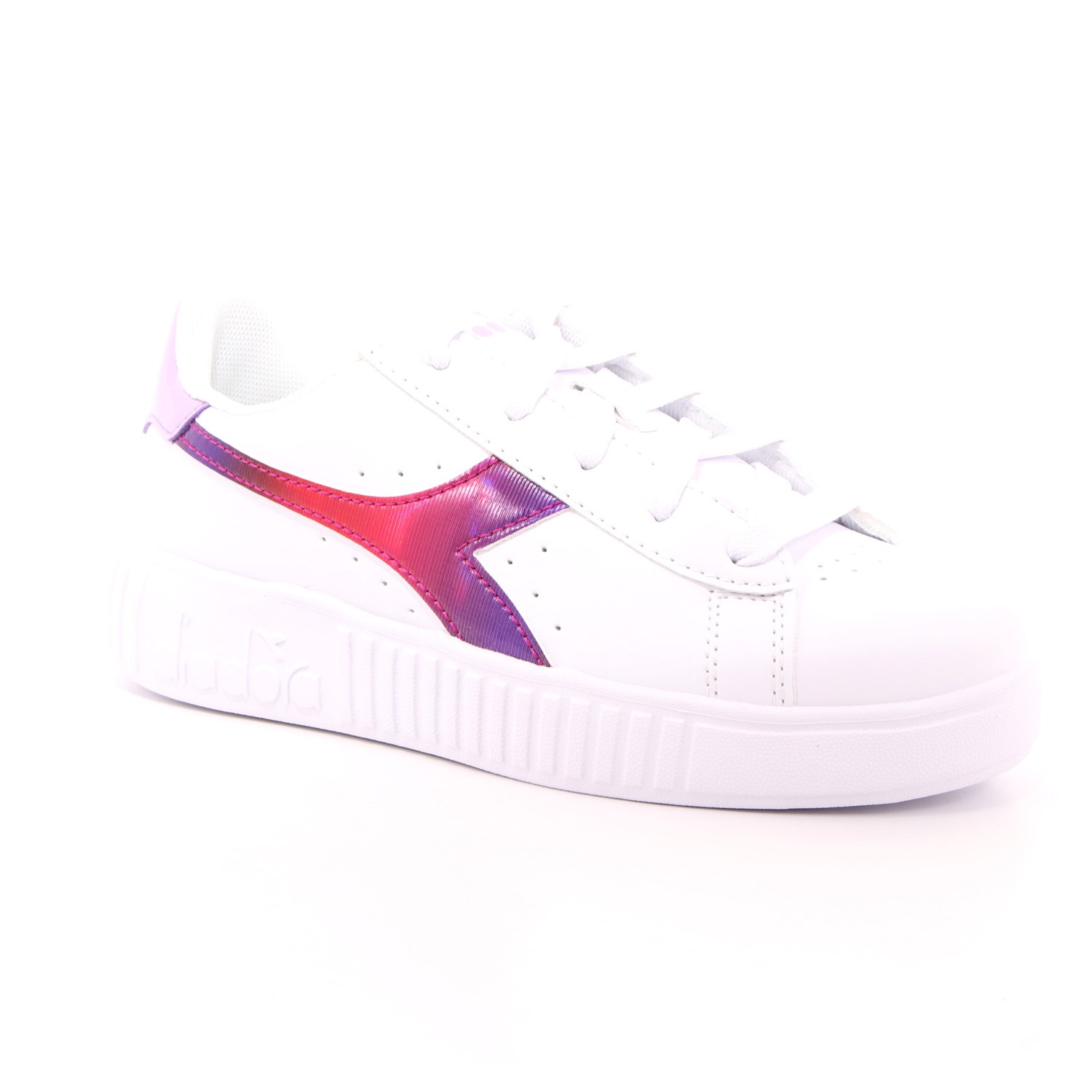 Scarpa Allacciata Diadora Bambina Bianco Scarpa Allacciata Diadora Bambina Bianco Scarpe 241 - 101.177013