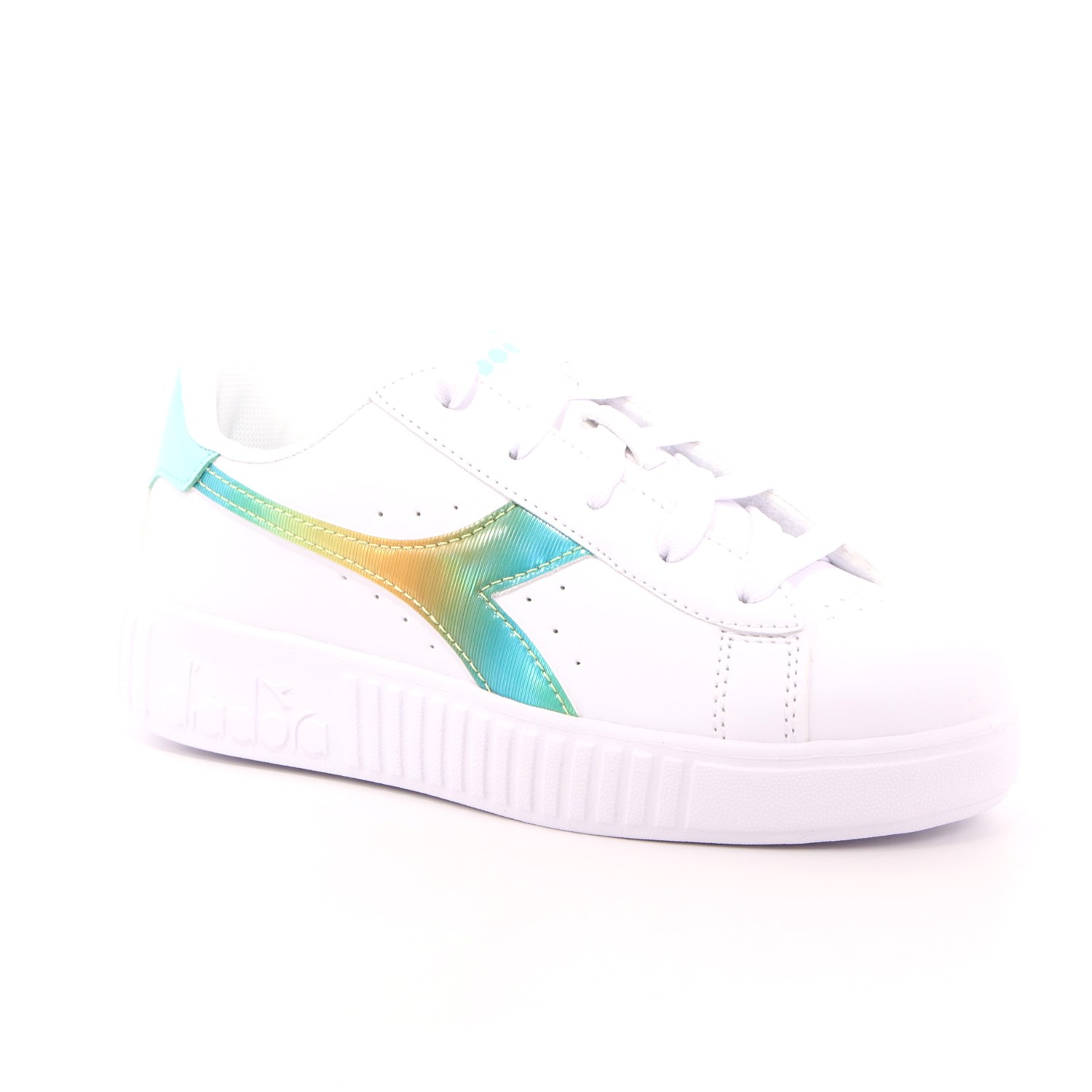 Scarpa Allacciata Diadora Bambina Bianco Scarpa Allacciata Diadora Bambina Bianco Scarpe 251 - 101.177013