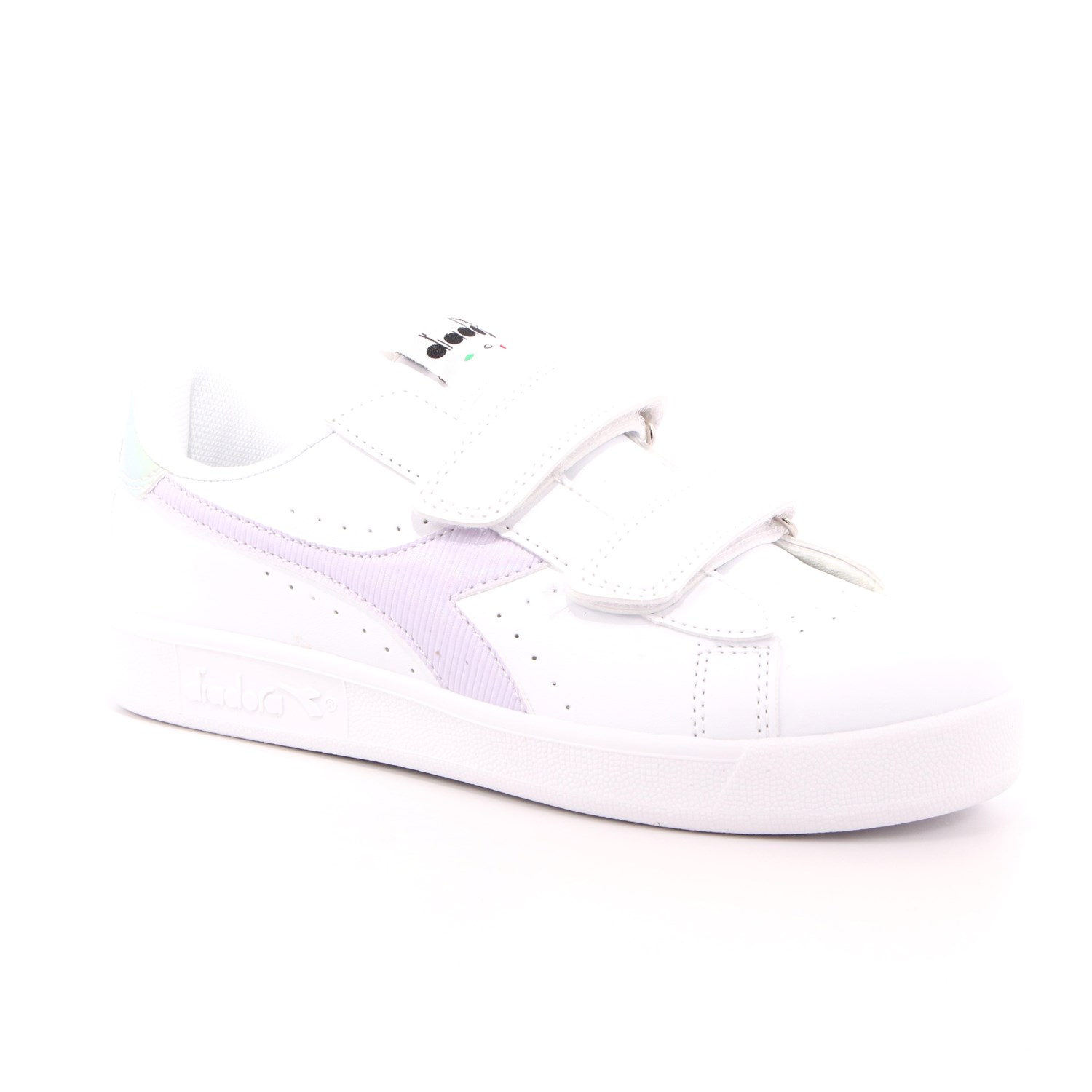 Scarpa Strappi + Elastico Diadora Bambina Bianco Scarpa Strappi + Elastico Diadora Bambina Bianco Scarpe 253 - 101.177016