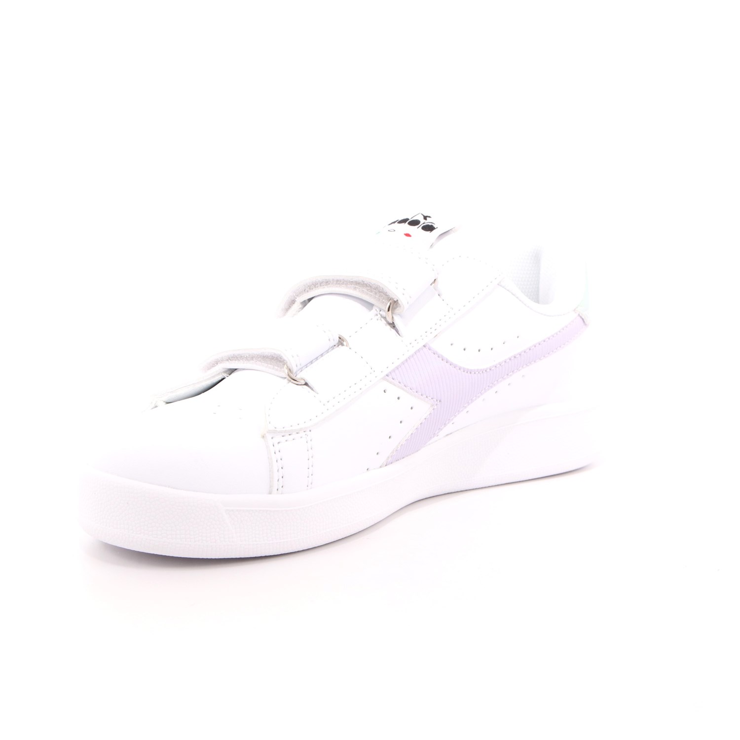 Scarpa Strappi + Elastico Diadora Bambina Bianco Scarpa Strappi + Elastico Diadora Bambina Bianco Scarpe 253 - 101.177016